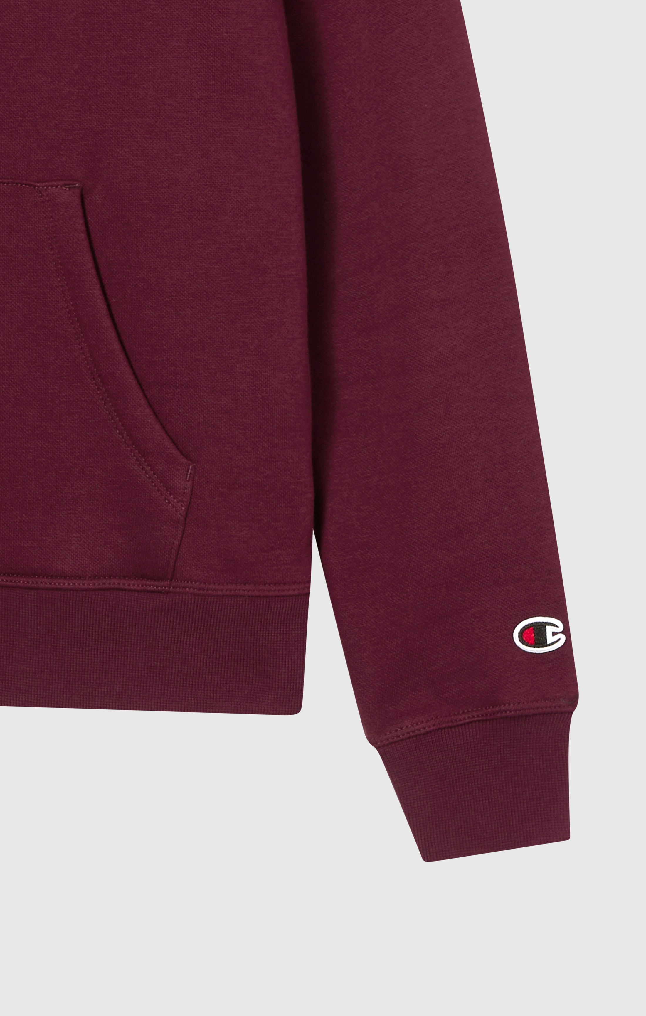 Women’s Fleece Hoodie with Big Embroidered Logo Icons