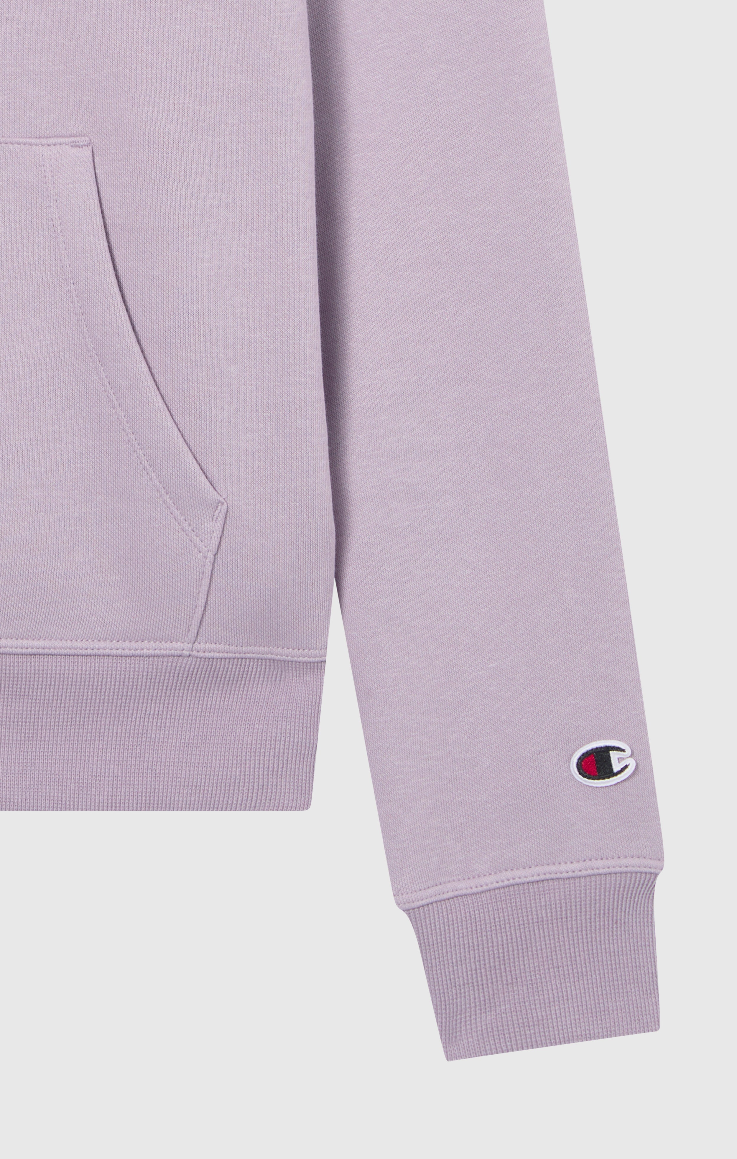 Kapuzenpullover Mit Angerautem Innenmaterial Und Großem Gesticktem Logo Icons Damen