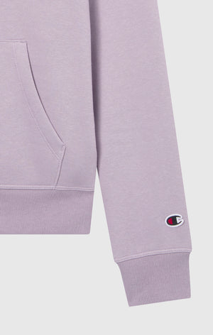 Kapuzenpullover Mit Angerautem Innenmaterial Und Großem Gesticktem Logo Icons Damen