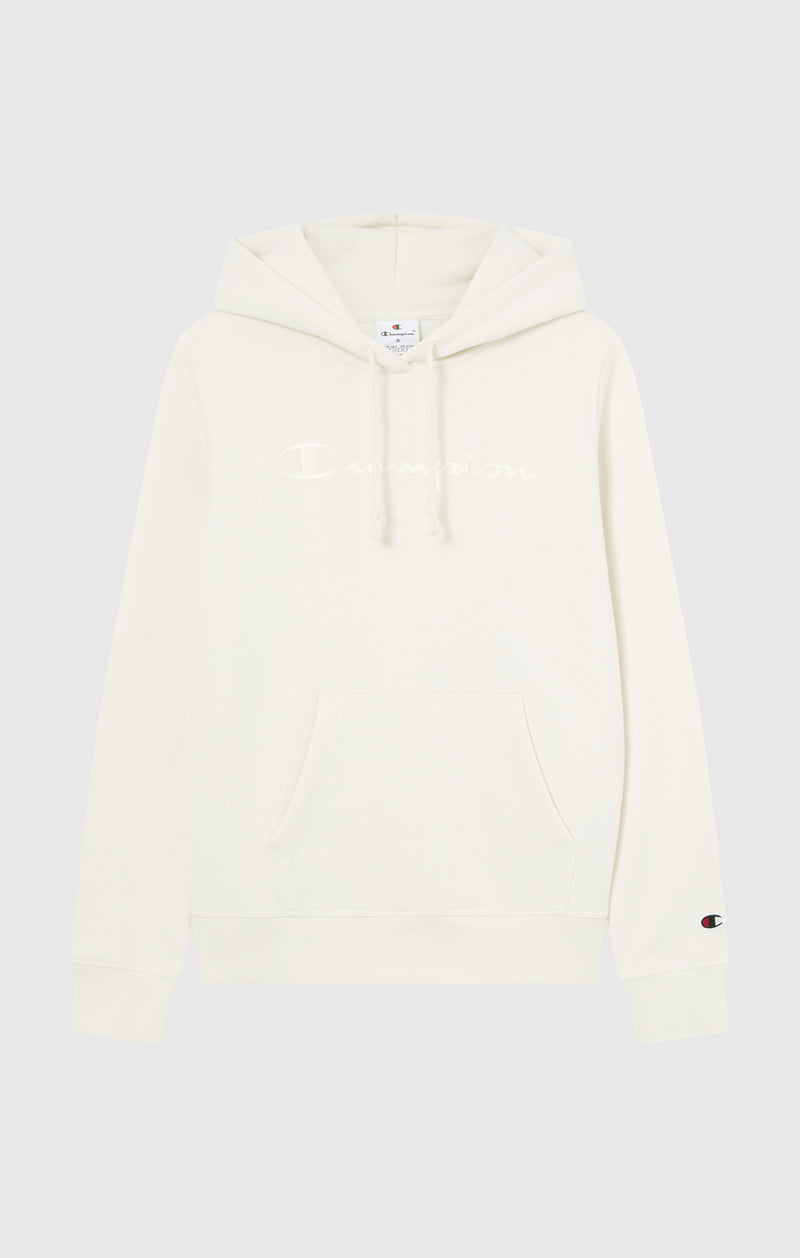 Women’s Fleece Hoodie with Big Embroidered Logo Icons