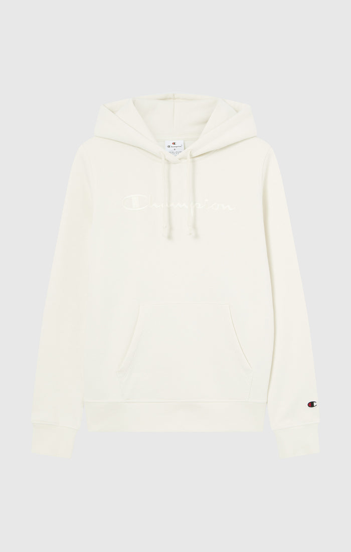 Women’s Fleece Hoodie with Big Embroidered Logo Icons
