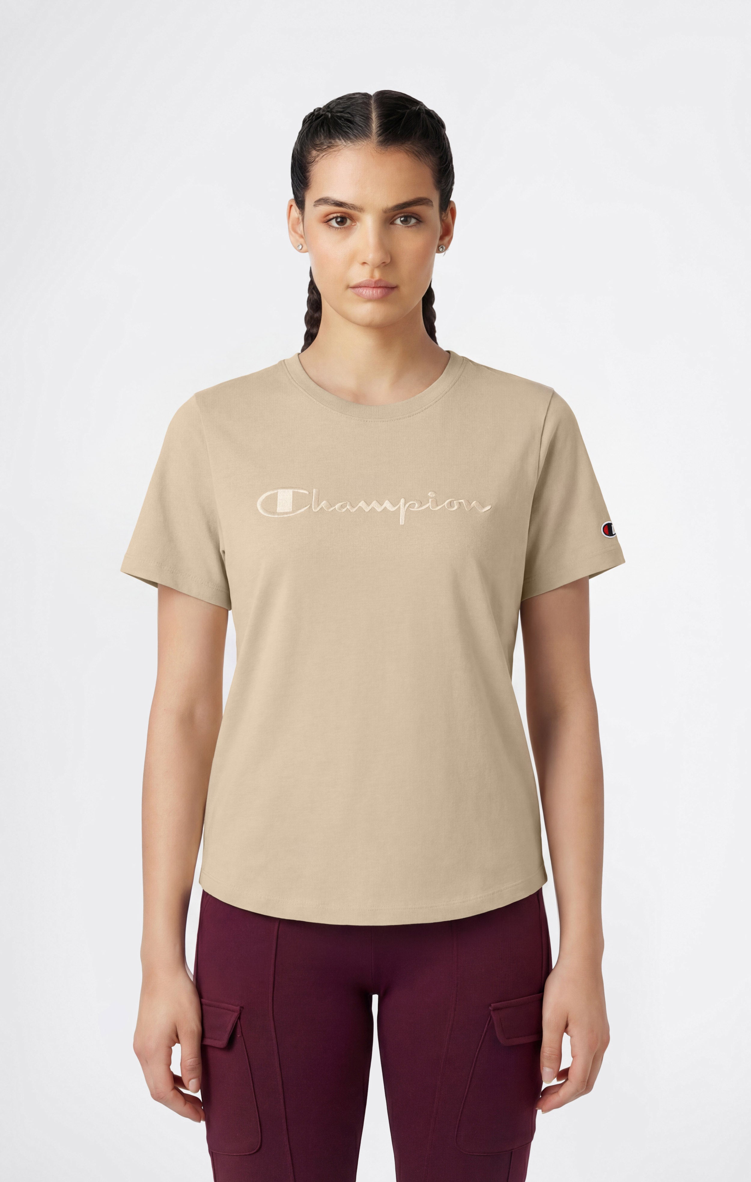Women’s Script Logo T-Shirt Icons