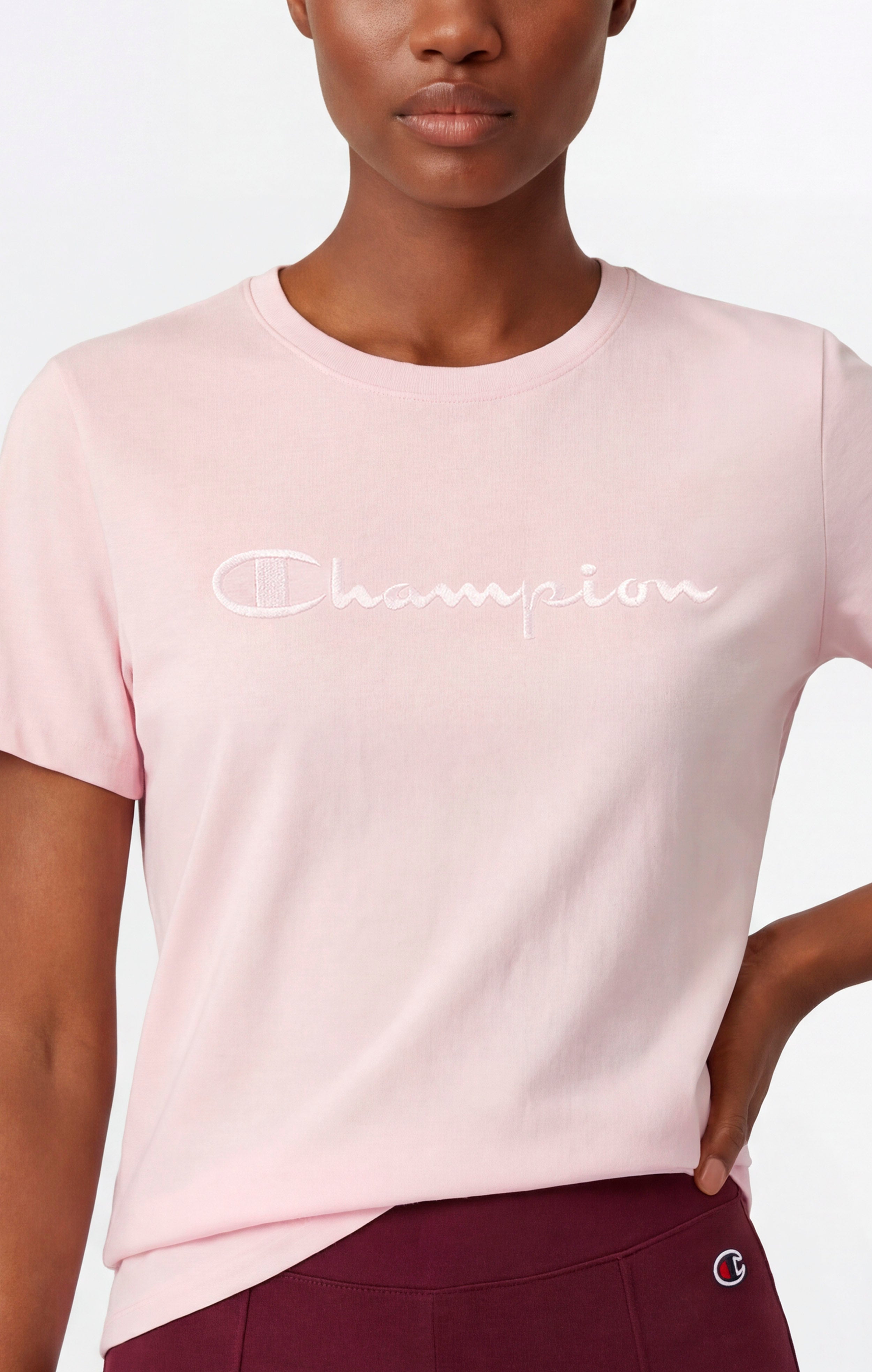 T-Shirt Femme Avec Logo Script Icons