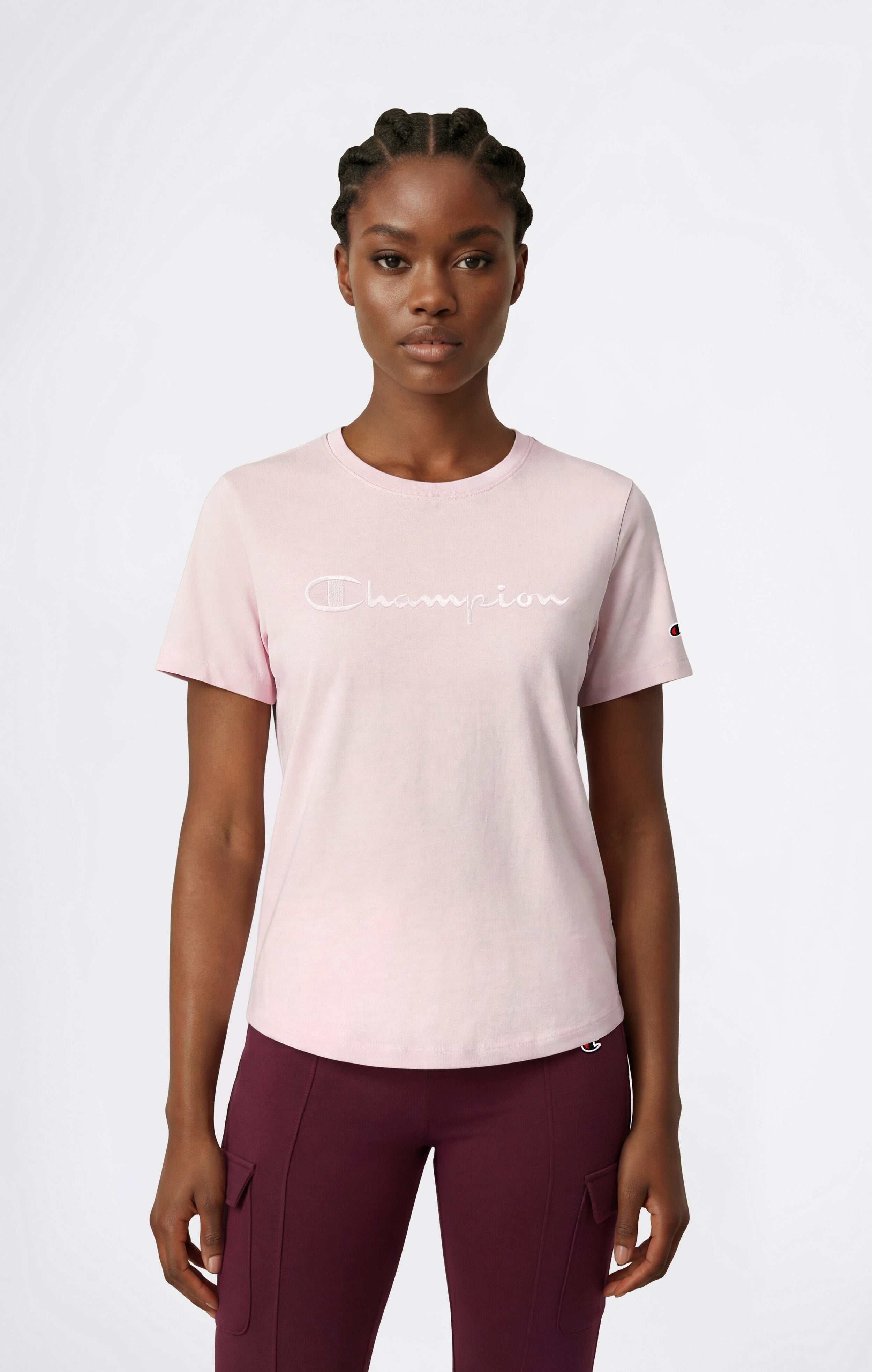 T-Shirt Femme Avec Logo Script Icons