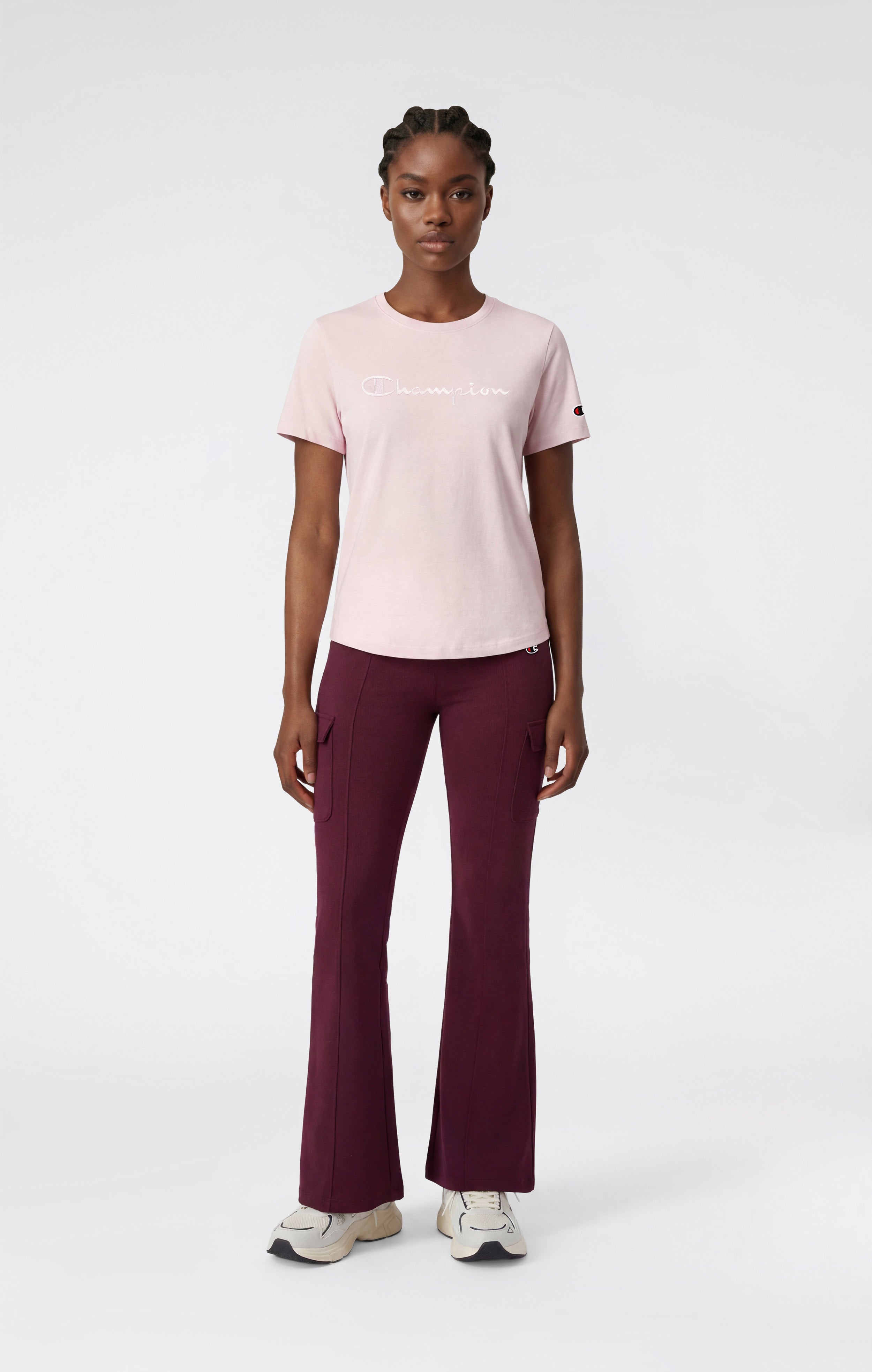 T-Shirt Femme Avec Logo Script Icons