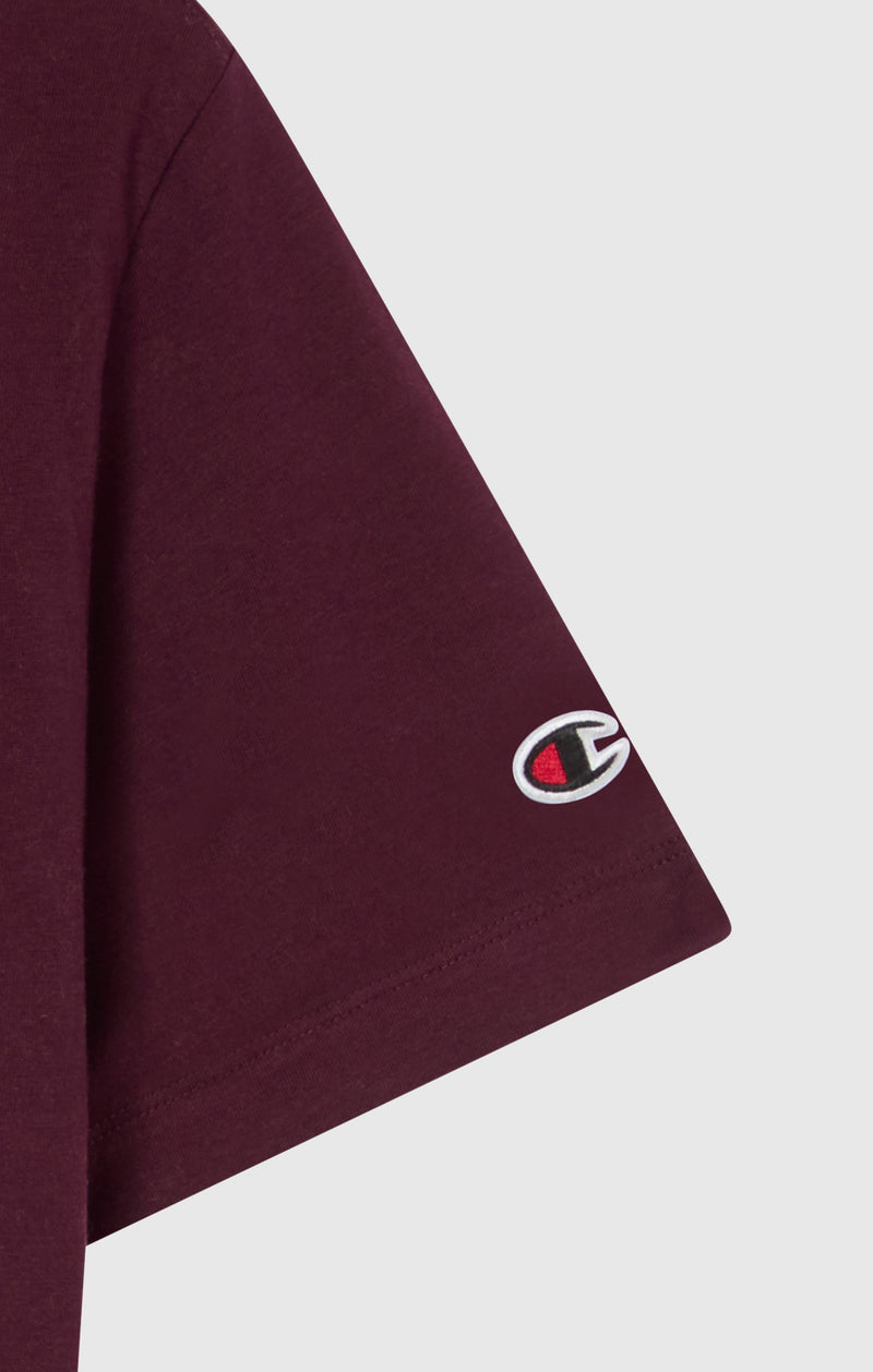 T-Shirt Donna Con Logo Script Icons