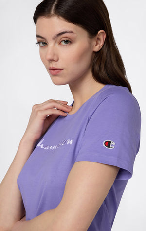 Women’s Script Logo T-Shirt Icons