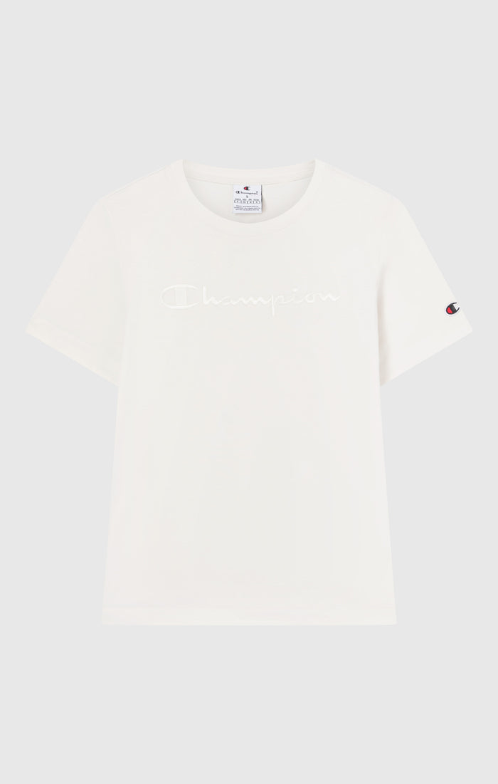 T-Shirt Femme Avec Logo Script Icons