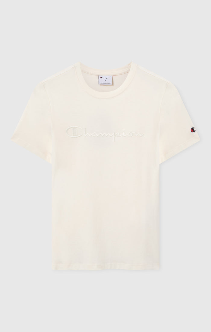 T-Shirt Femme Avec Logo Script Icons