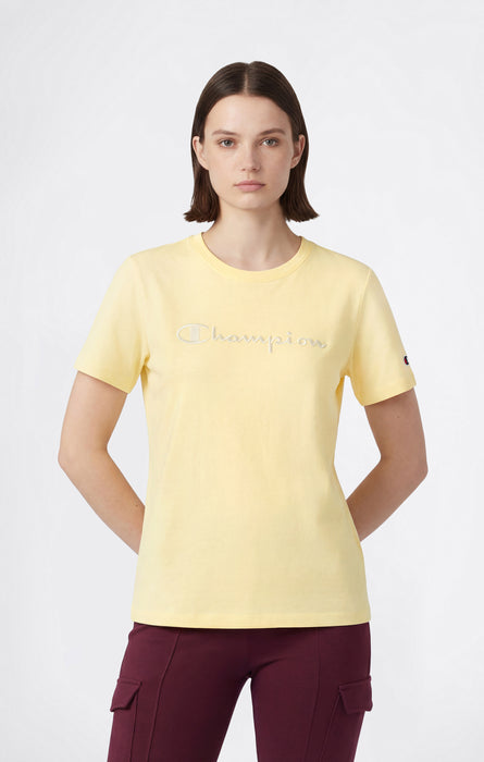 Camiseta Mujer Con Logo Script Icons