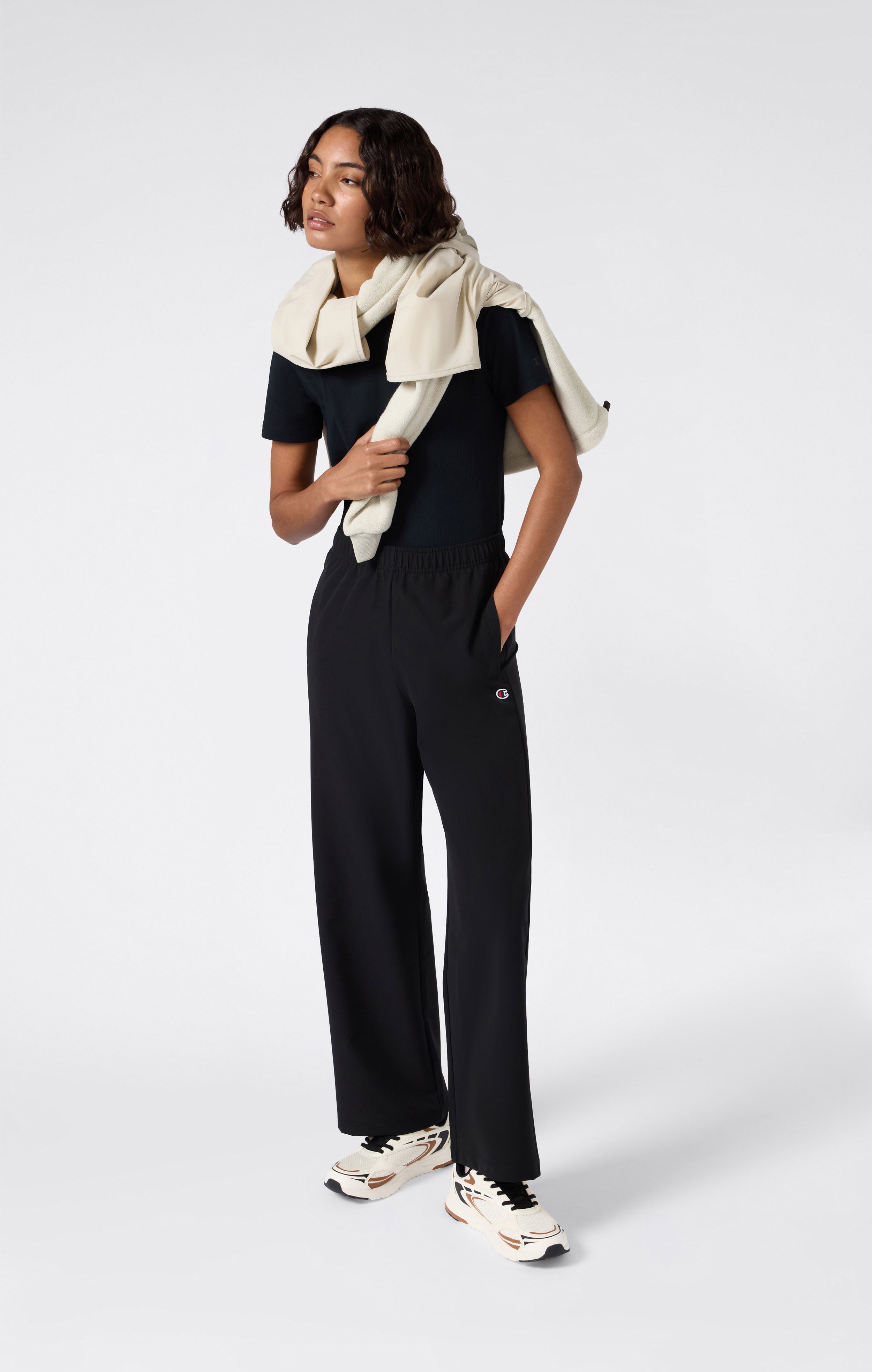 Pantaloni Donna Slim Fit Stretch In Twill Icons