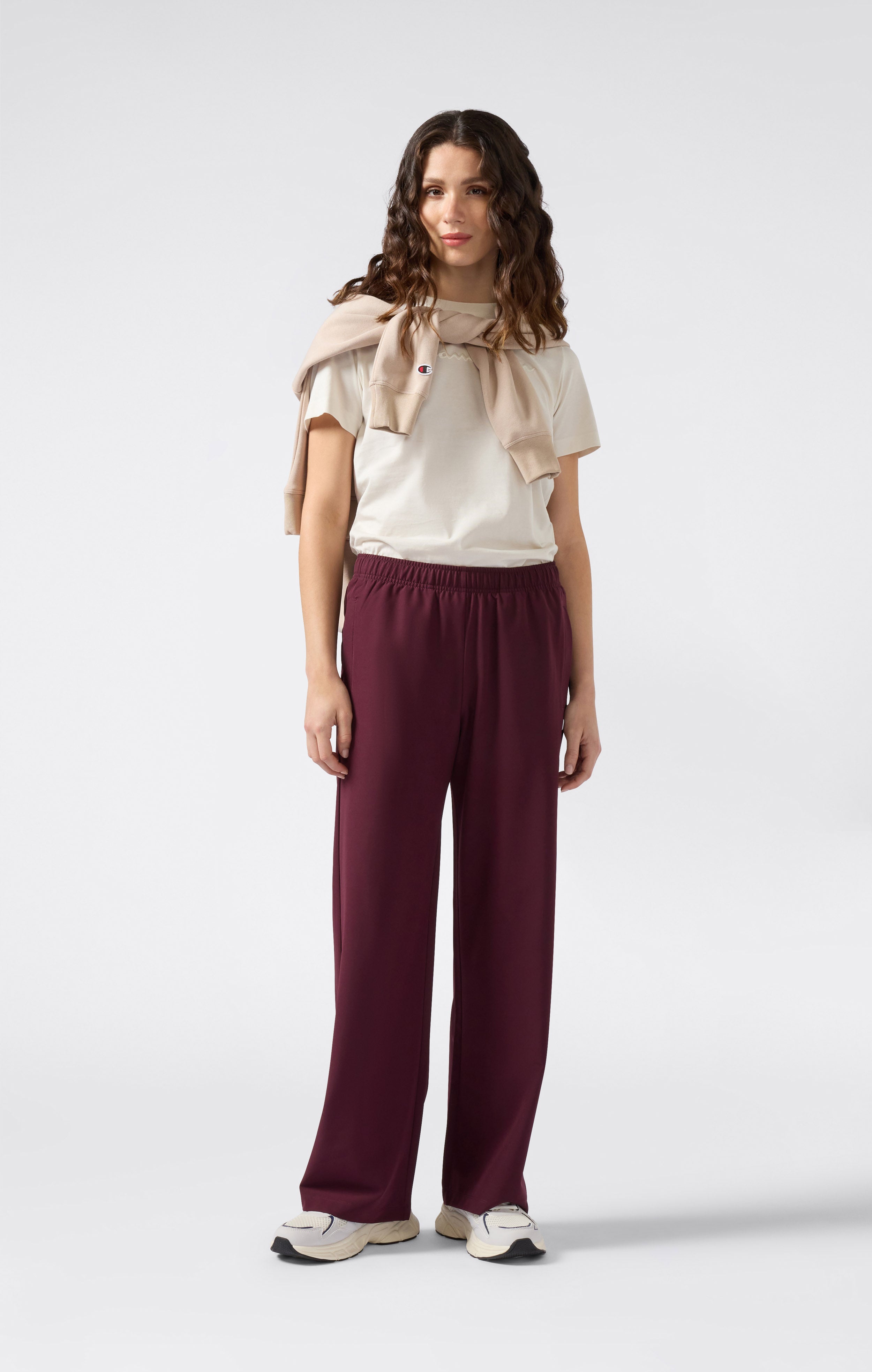 Pantaloni Donna Slim Fit Stretch In Twill Icons