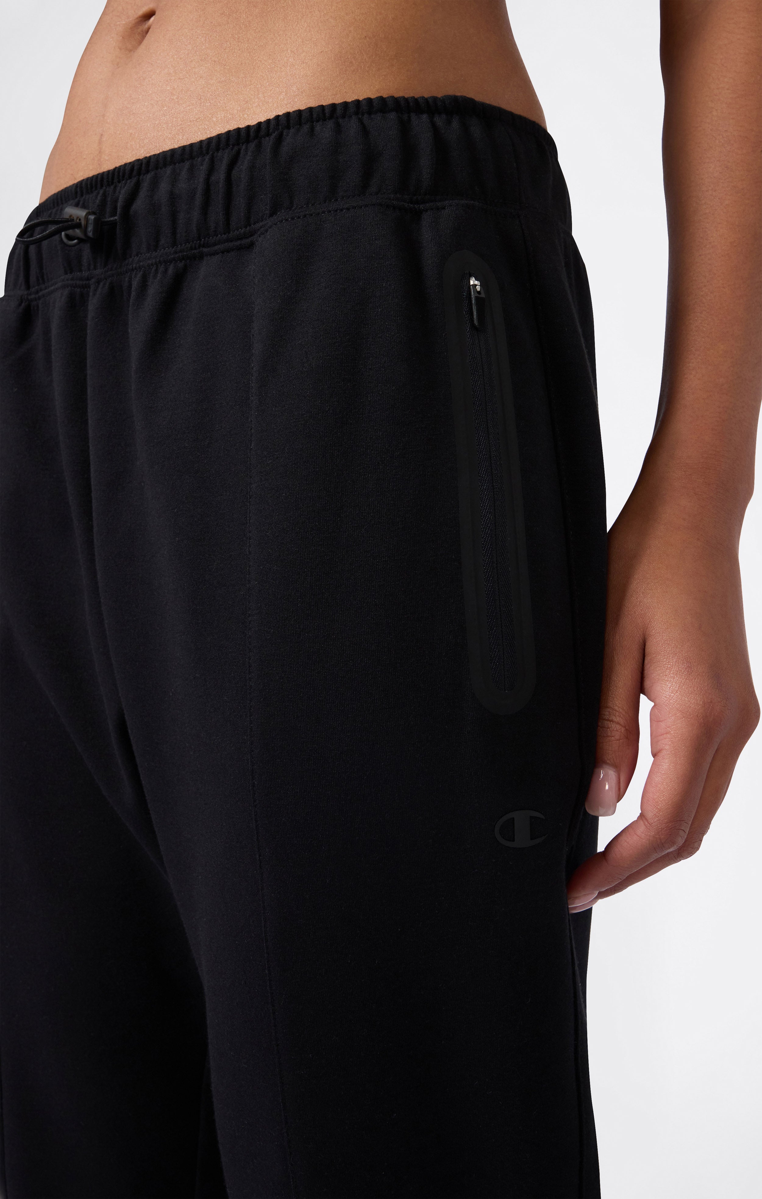 Women’s Cuffed Slim Fit Pants with Zip Pockets C-Tech