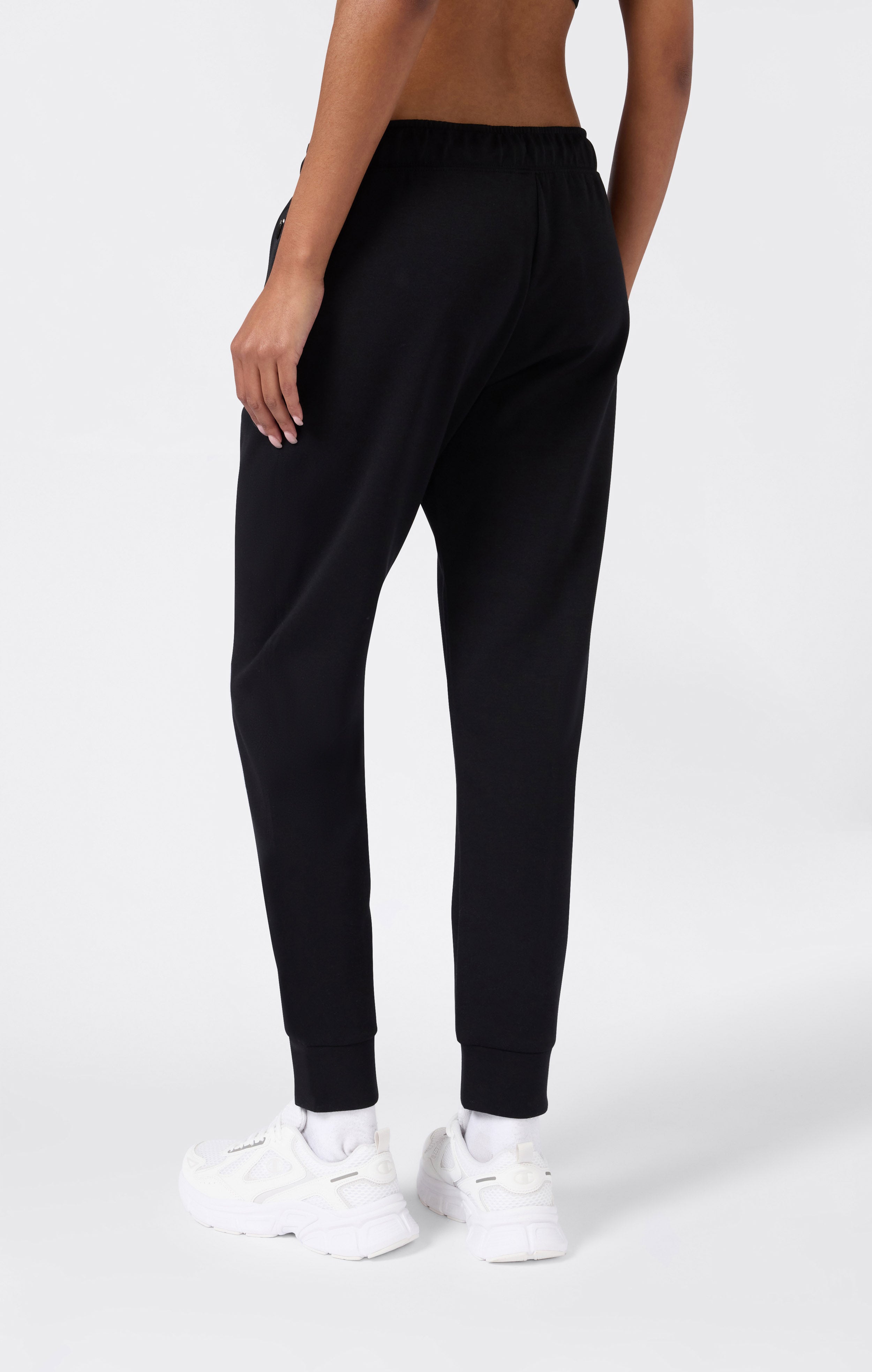 Women’s Cuffed Slim Fit Pants with Zip Pockets C-Tech
