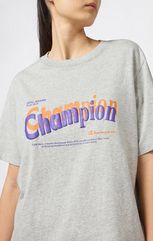 T-shirt Graphique Coupe Ample pour Femme