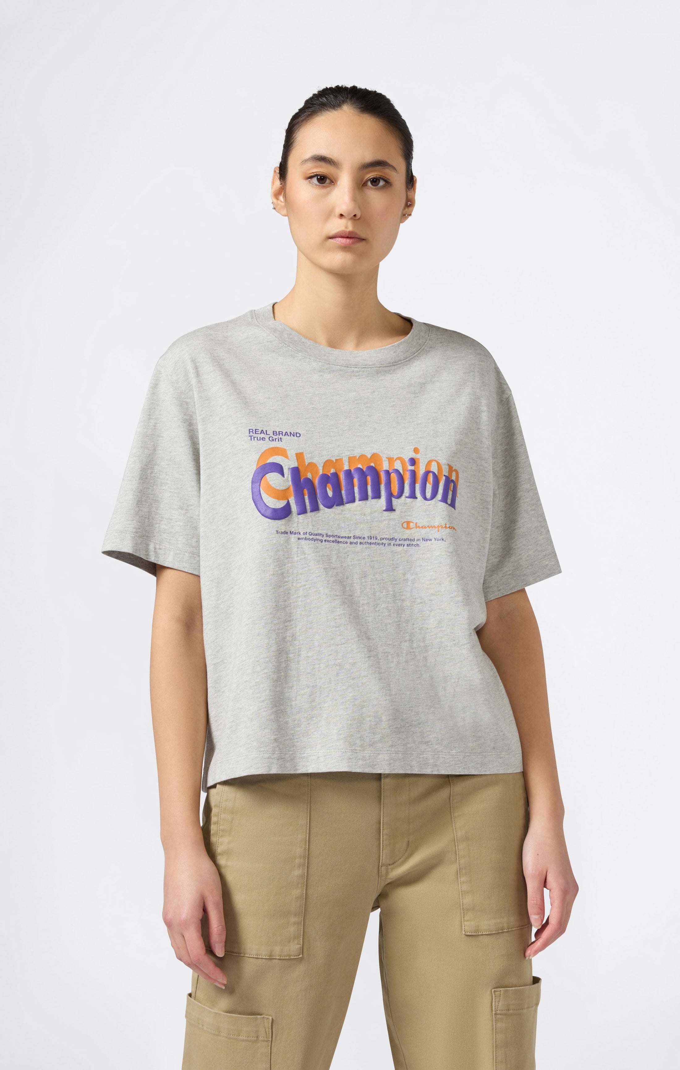 T-shirt Graphique Coupe Ample pour Femme