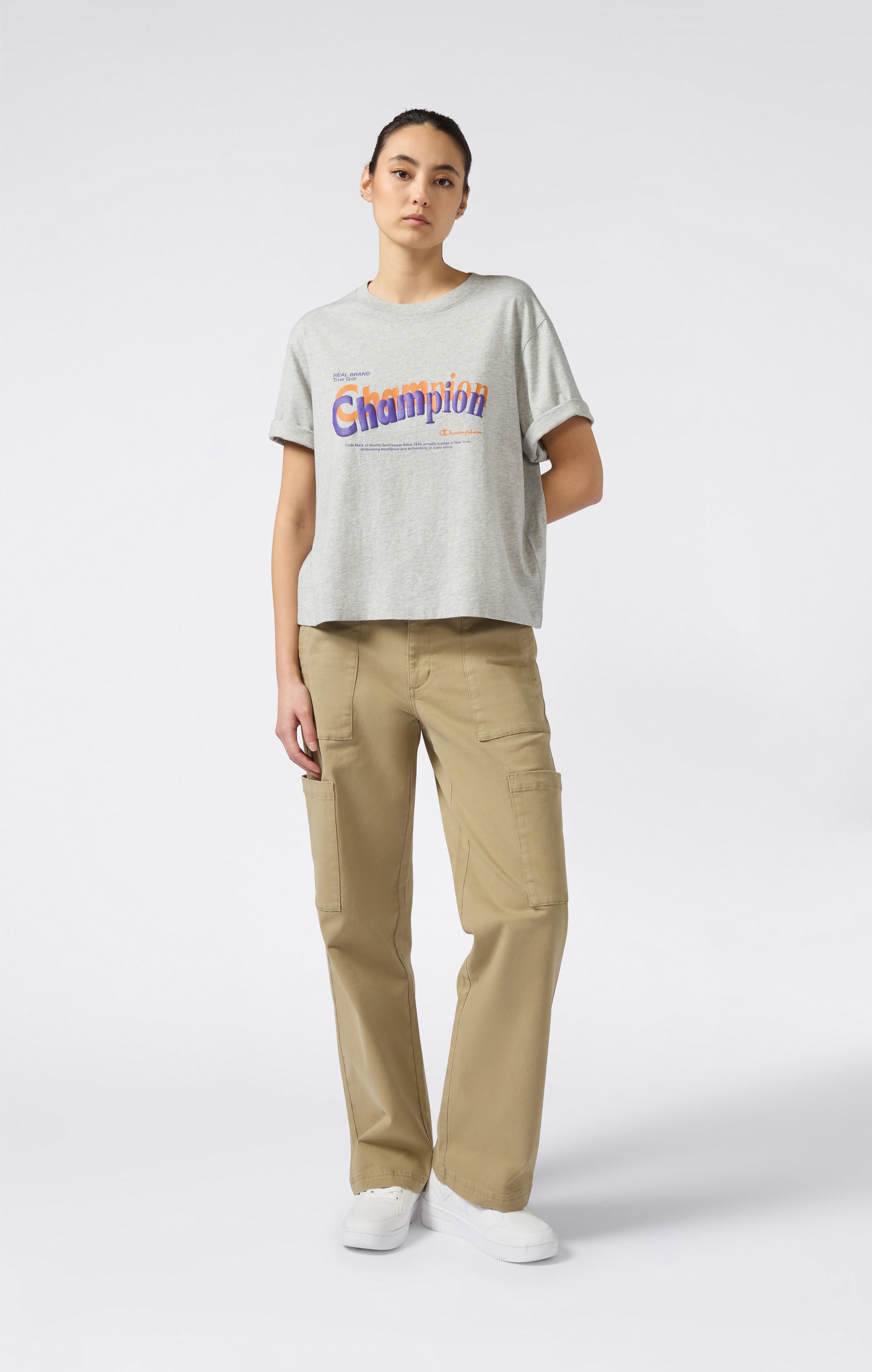 T-shirt Graphique Coupe Ample pour Femme