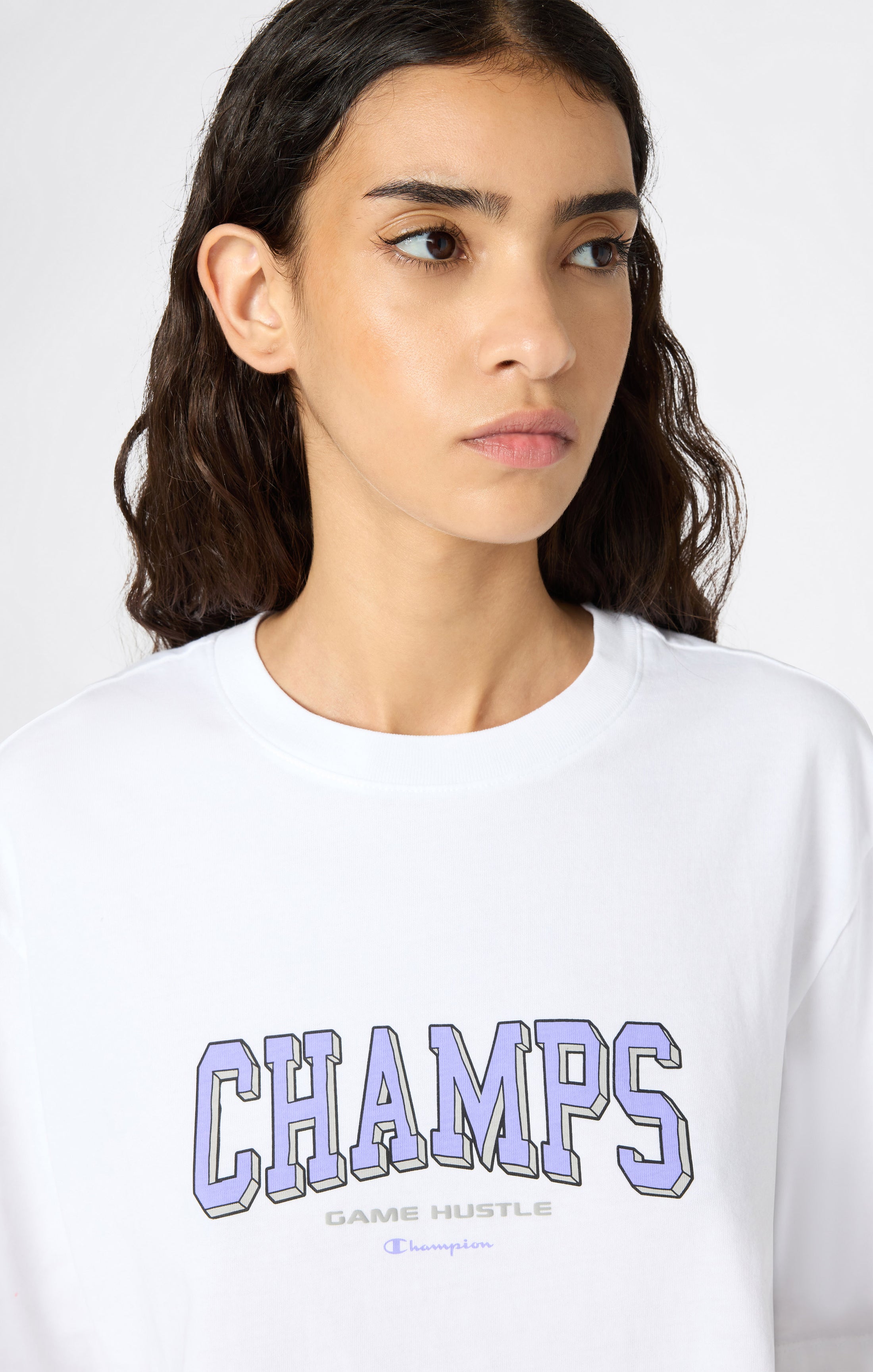 T-shirt Graphique Coupe Ample pour Femme