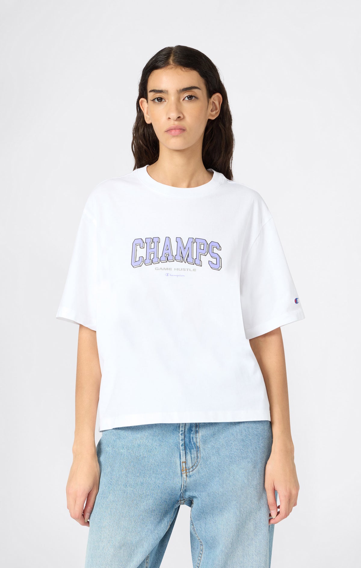 Camiseta Gráfica Loose Fit para Mujer