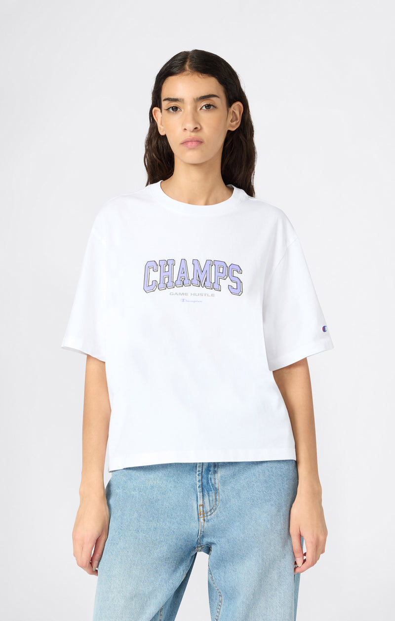 T-shirt Graphique Coupe Ample pour Femme