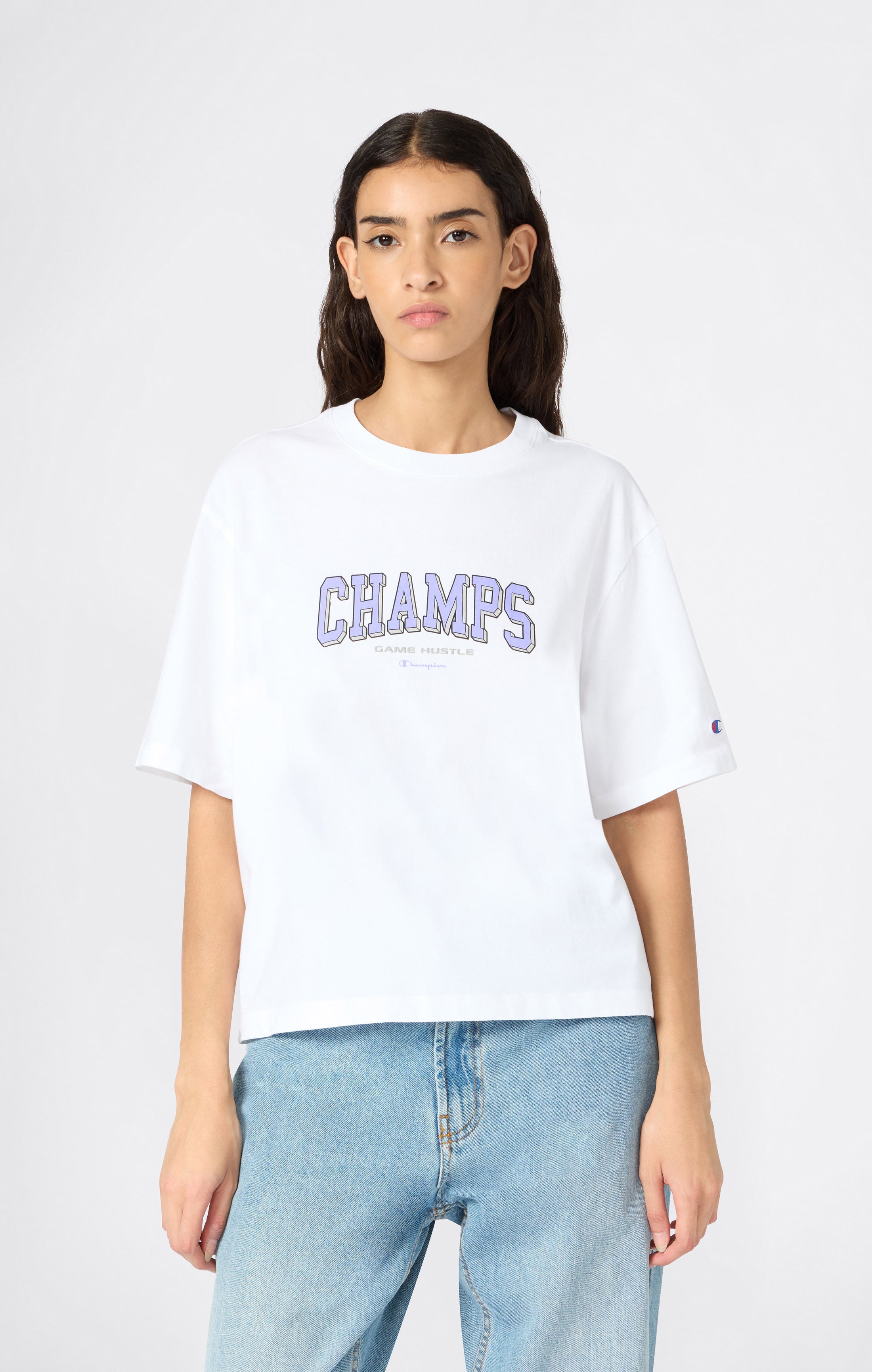 T-shirt Graphique Coupe Ample pour Femme