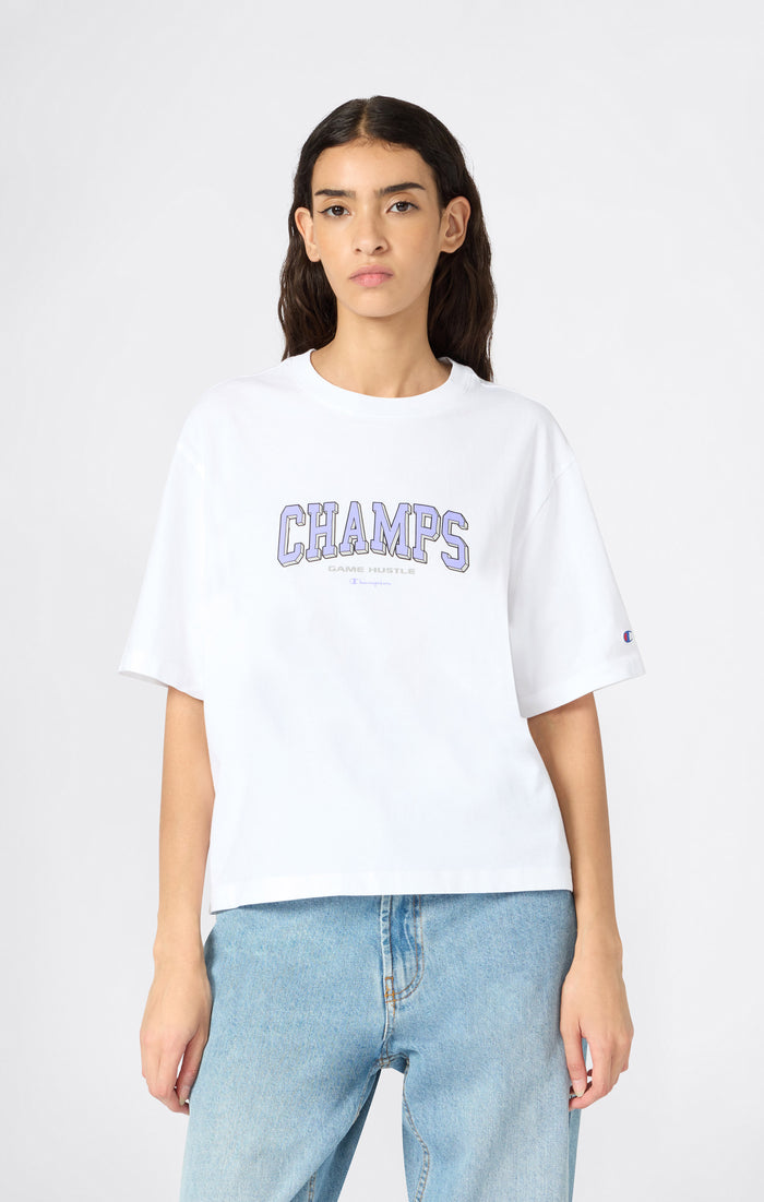 T-shirt Graphique Coupe Ample pour Femme