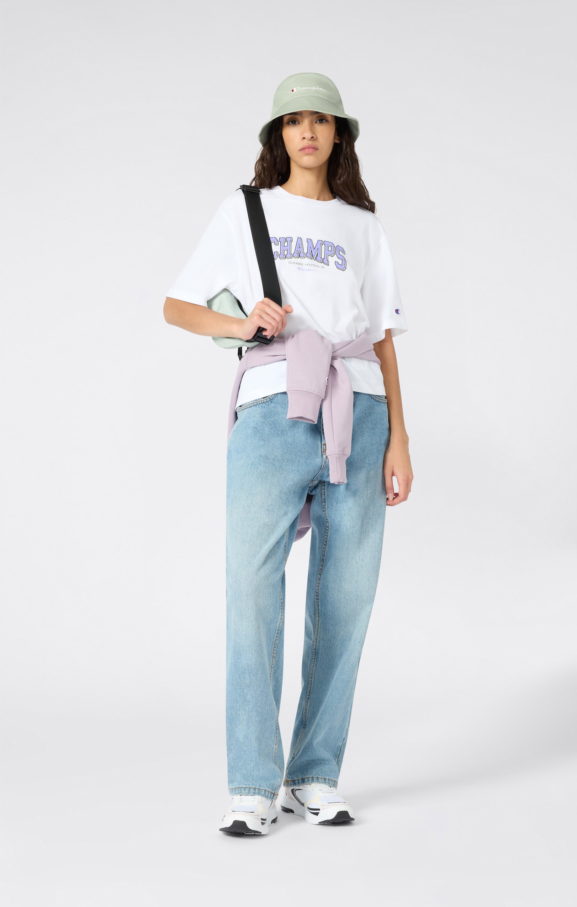 T-shirt Graphique Coupe Ample pour Femme