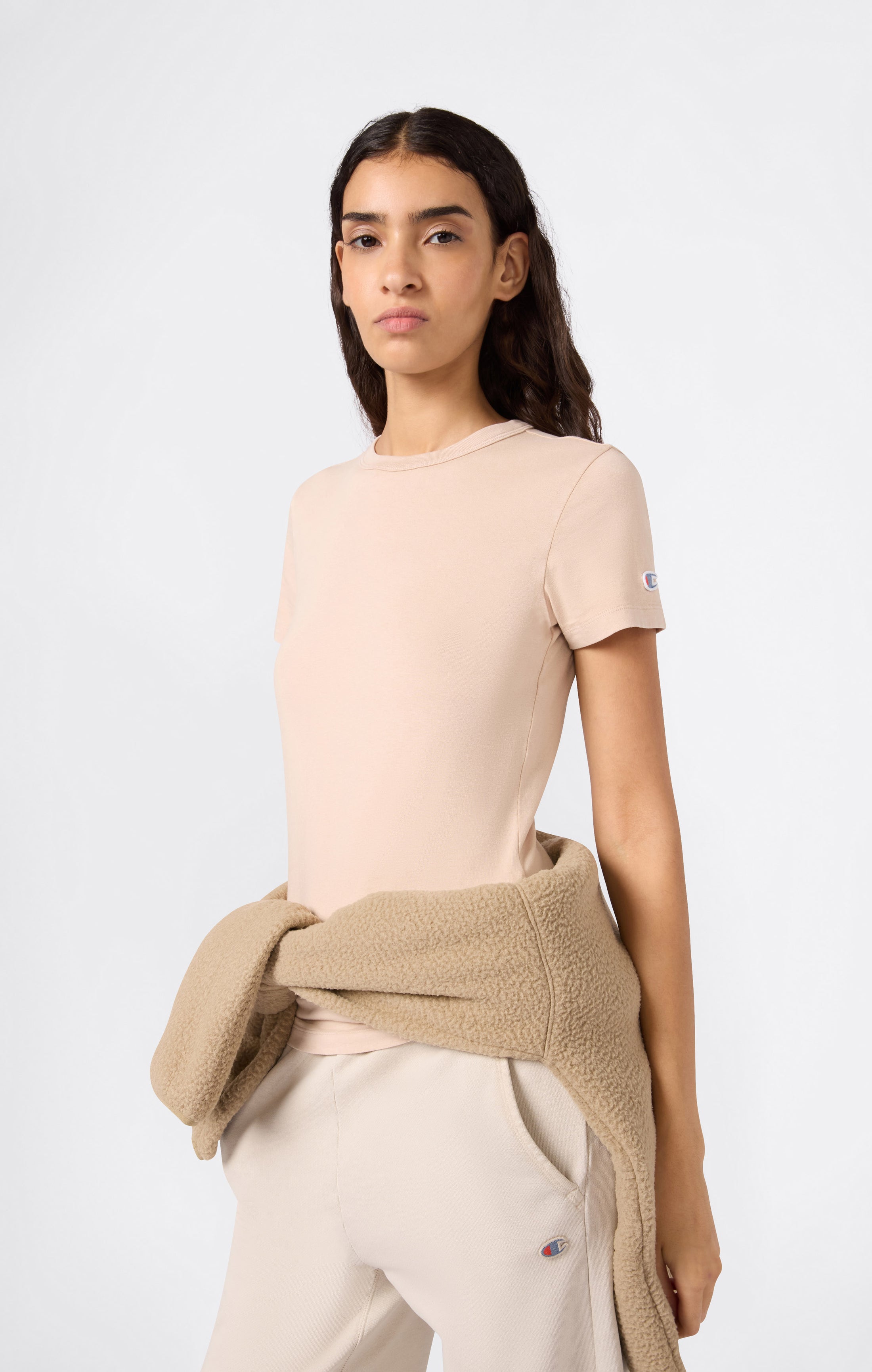 Damen Stretch T-Shirt Icons