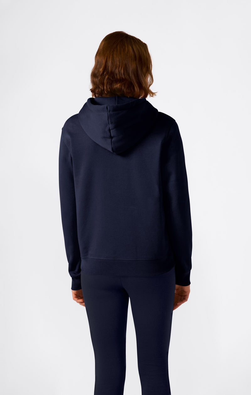 Sweat À Capuche À Intérieur Gratté Avec Petit Logo Brodé Icons Pour Femme