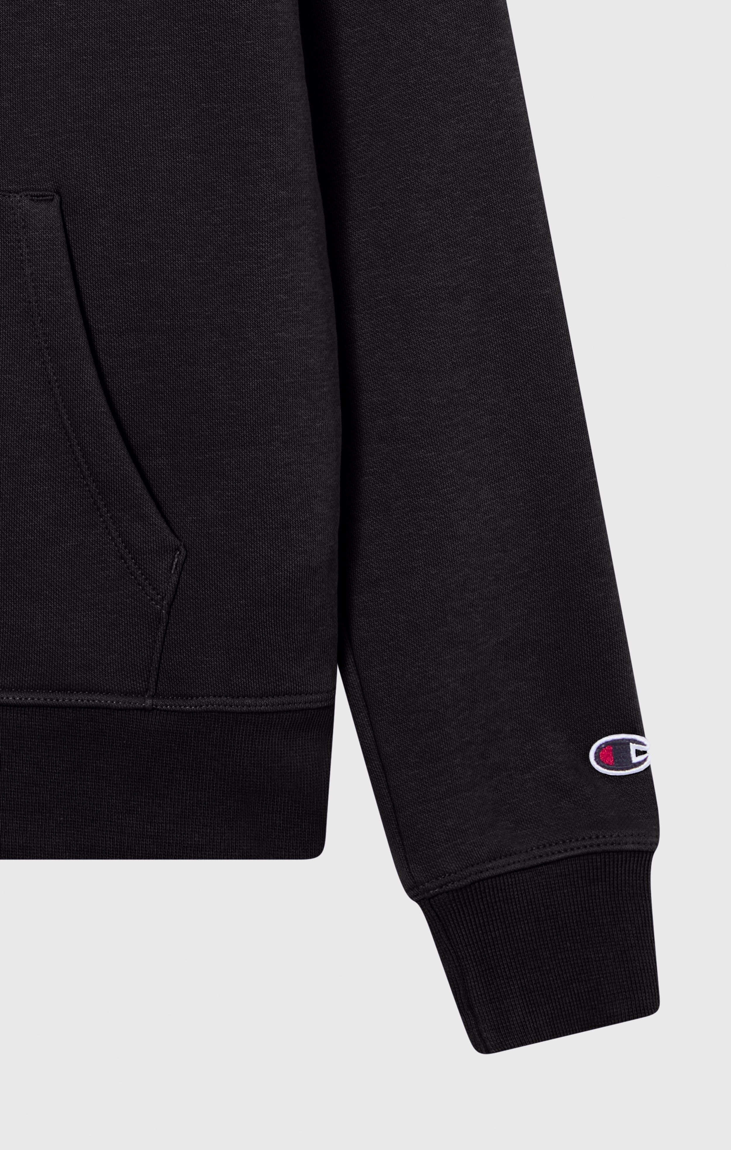 Felpa Con Cappuccio Interno Felpato Con Piccolo Logo Ricamato Icons Da Donna