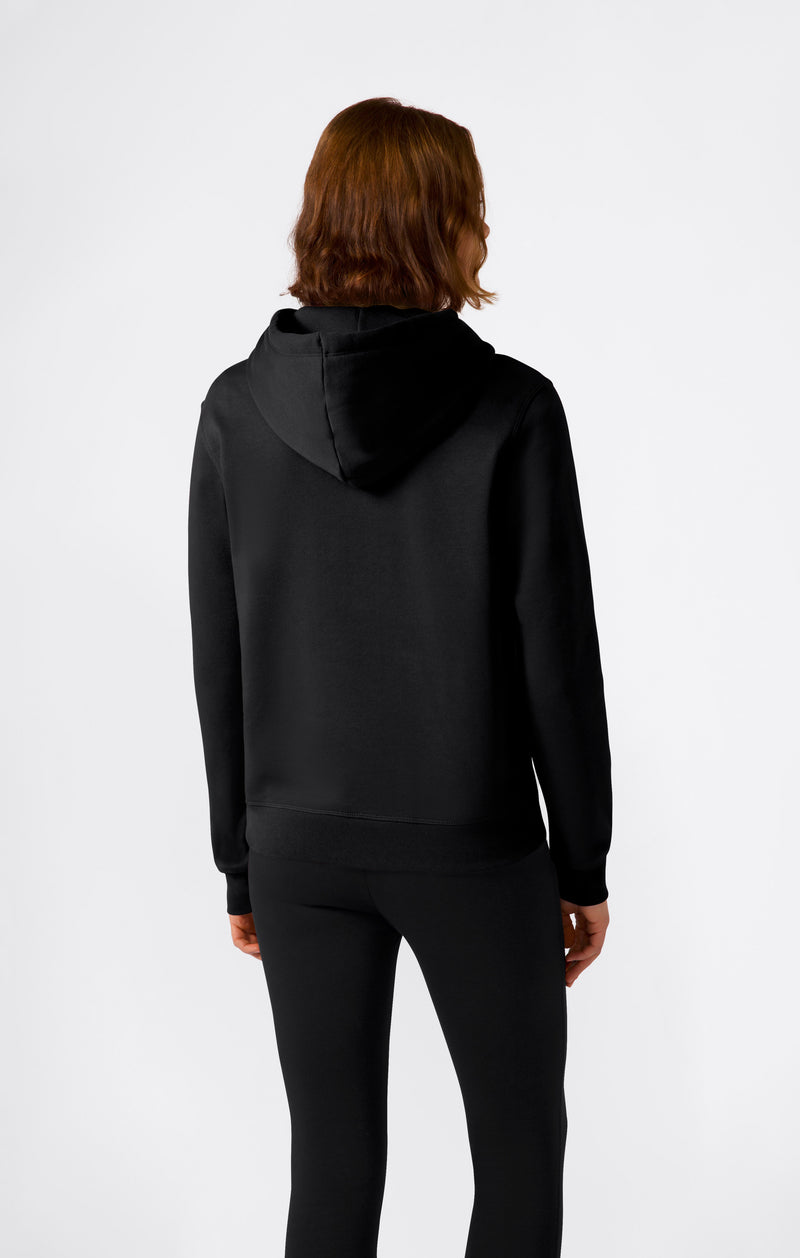 Sweat À Capuche À Intérieur Gratté Avec Petit Logo Brodé Icons Pour Femme