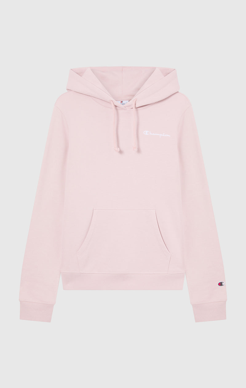 Felpa Con Cappuccio Interno Felpato Con Piccolo Logo Ricamato Icons Da Donna