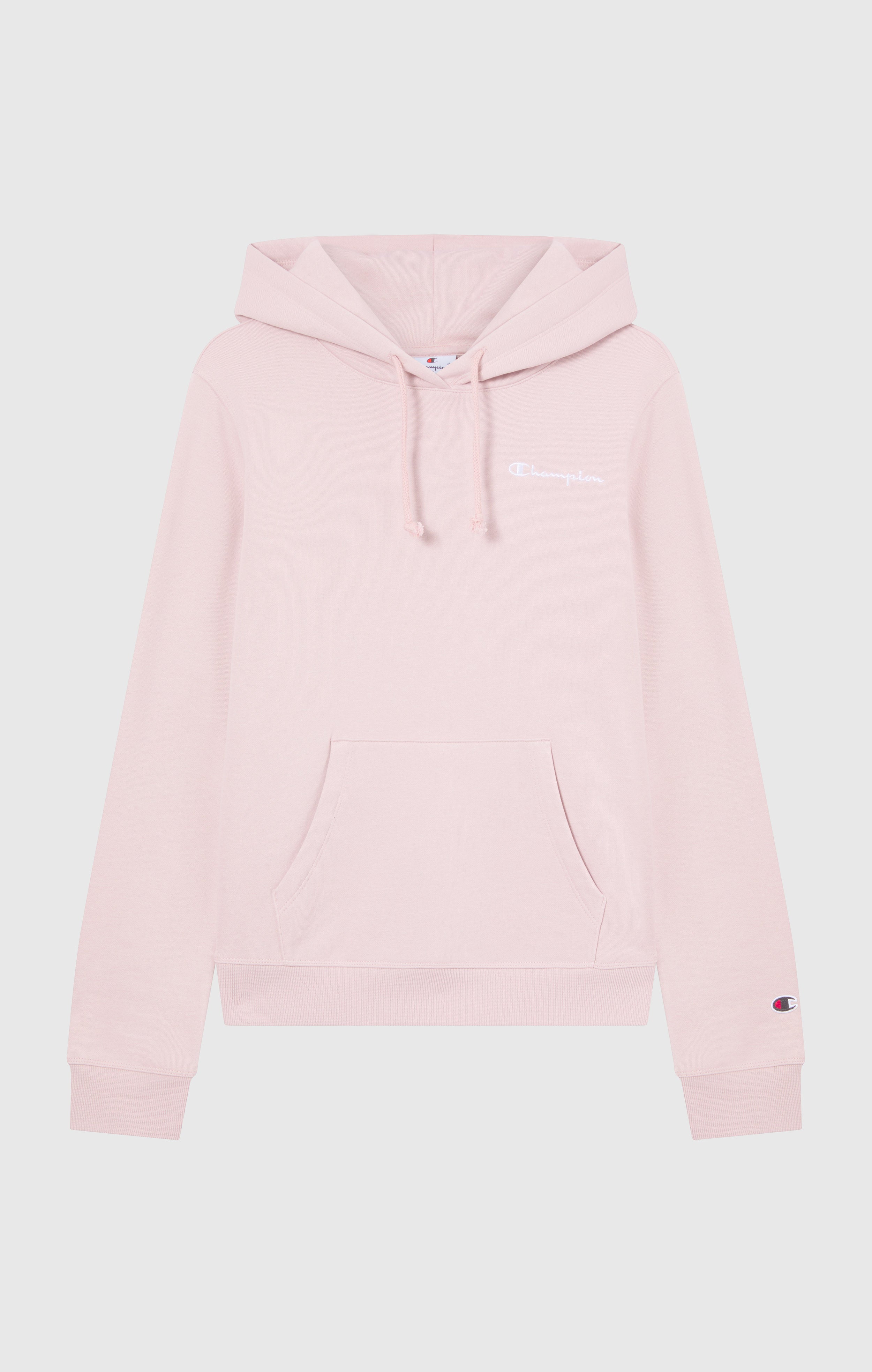 Felpa Con Cappuccio Interno Felpato Con Piccolo Logo Ricamato Icons Da Donna