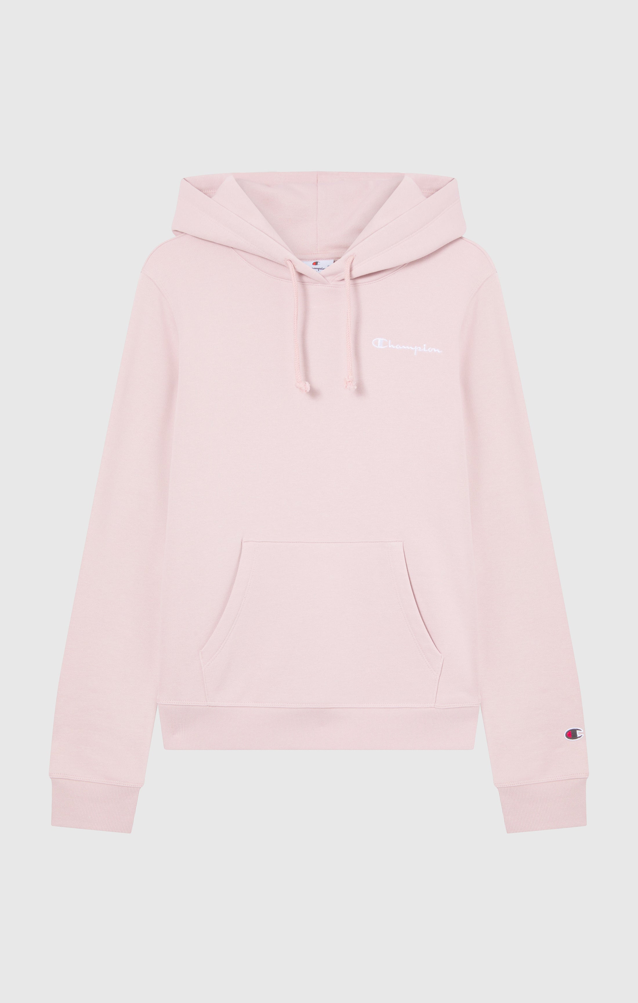 Felpa Con Cappuccio Interno Felpato Con Piccolo Logo Ricamato Icons Da Donna