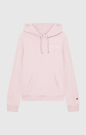 Felpa Con Cappuccio Interno Felpato Con Piccolo Logo Ricamato Icons Da Donna