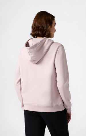 Kapuzenpullover Mit Angerautem Innenmaterial Und Kleinem Gesticktem Logo Icons Damen
