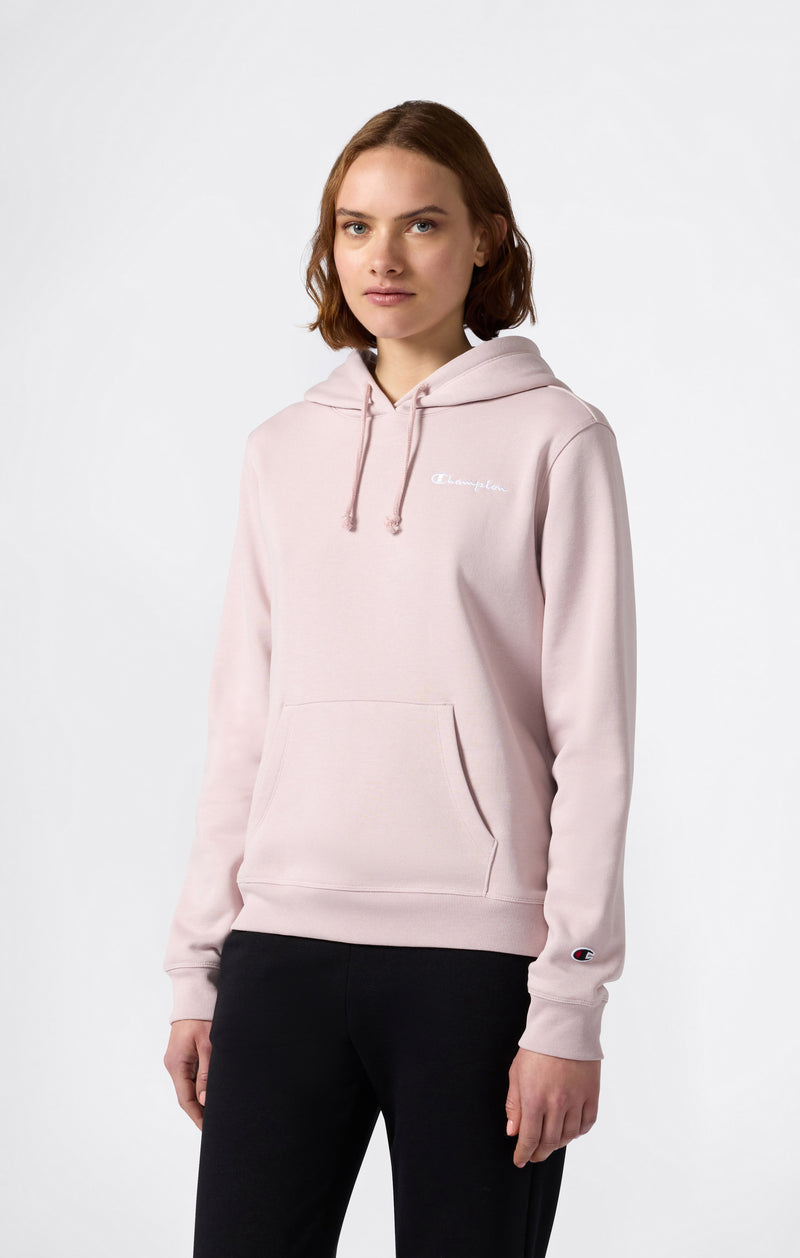 Kapuzenpullover Mit Angerautem Innenmaterial Und Kleinem Gesticktem Logo Icons Damen