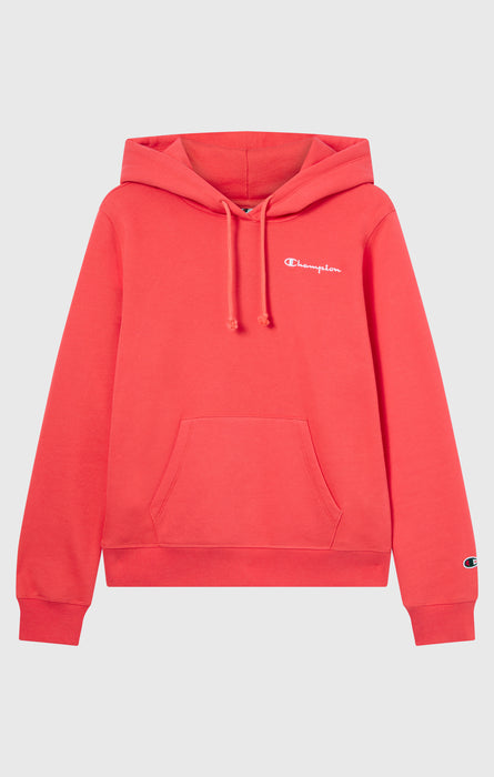 Women’s Fleece Hoodie with Small Embroidered Logo Icons