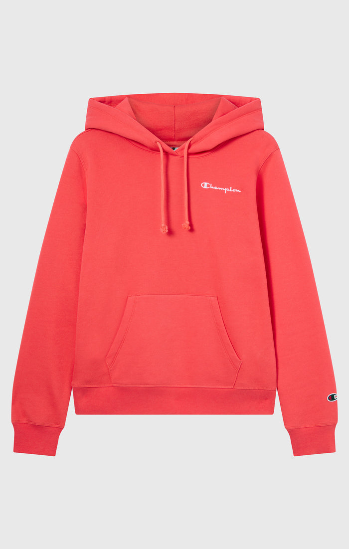 Women’s Fleece Hoodie with Small Embroidered Logo Icons