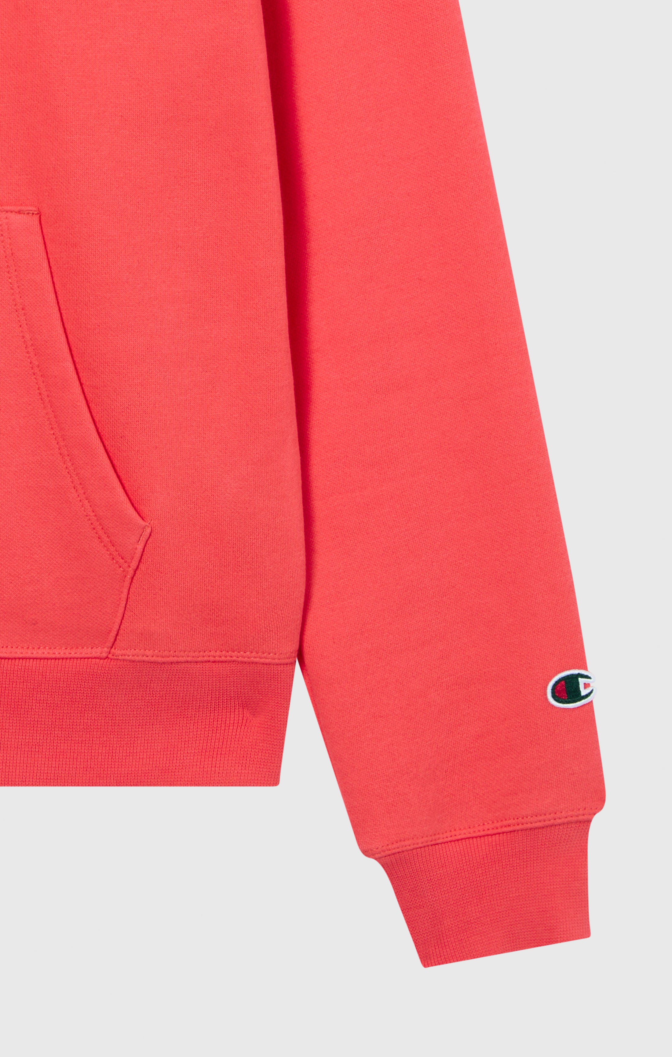 Women’s Fleece Hoodie with Small Embroidered Logo Icons