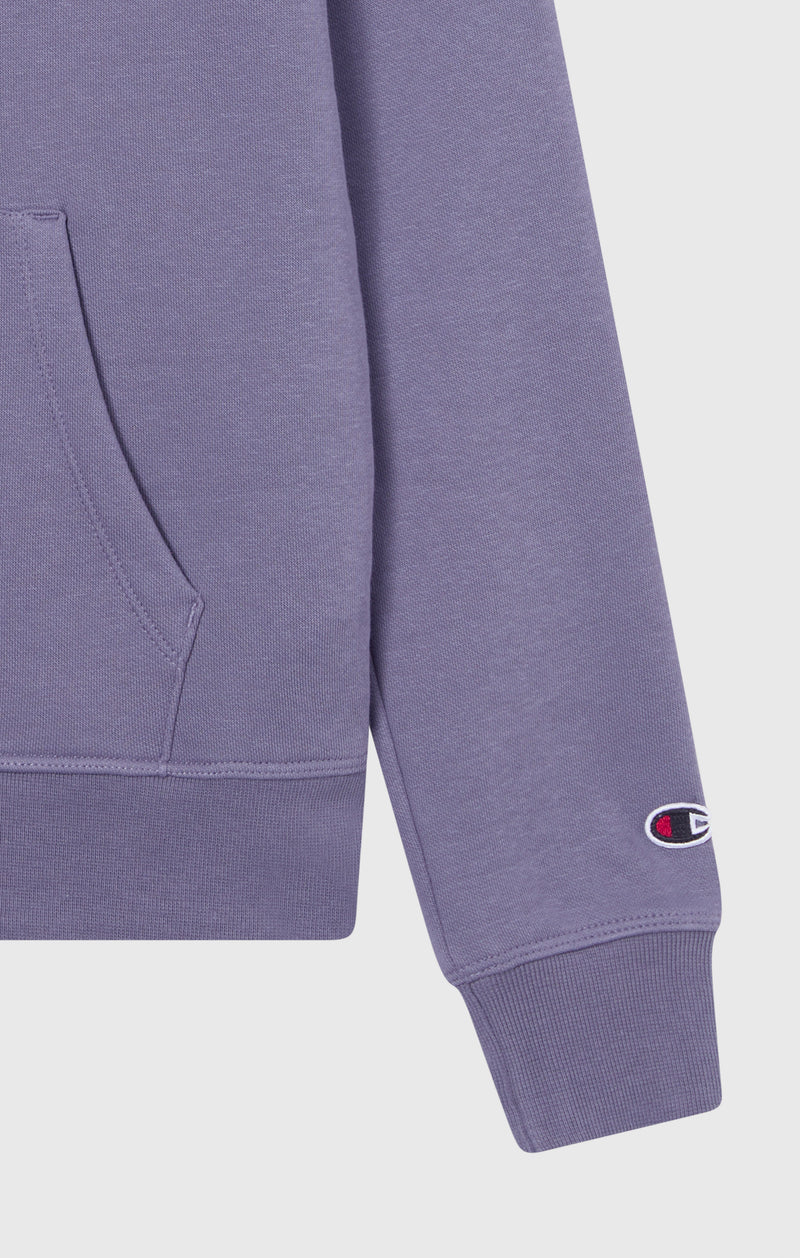 Women’s Fleece Hoodie with Small Embroidered Logo Icons
