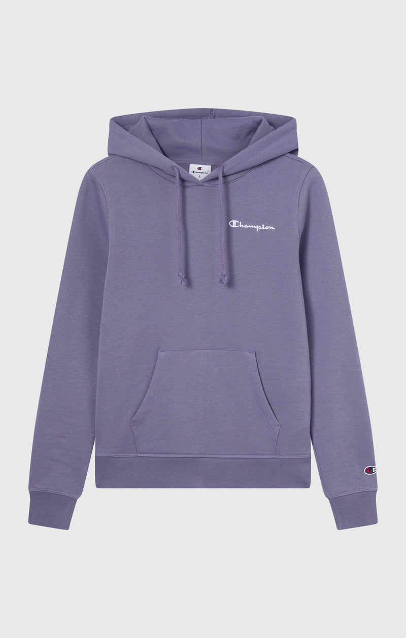 Women’s Fleece Hoodie with Small Embroidered Logo Icons