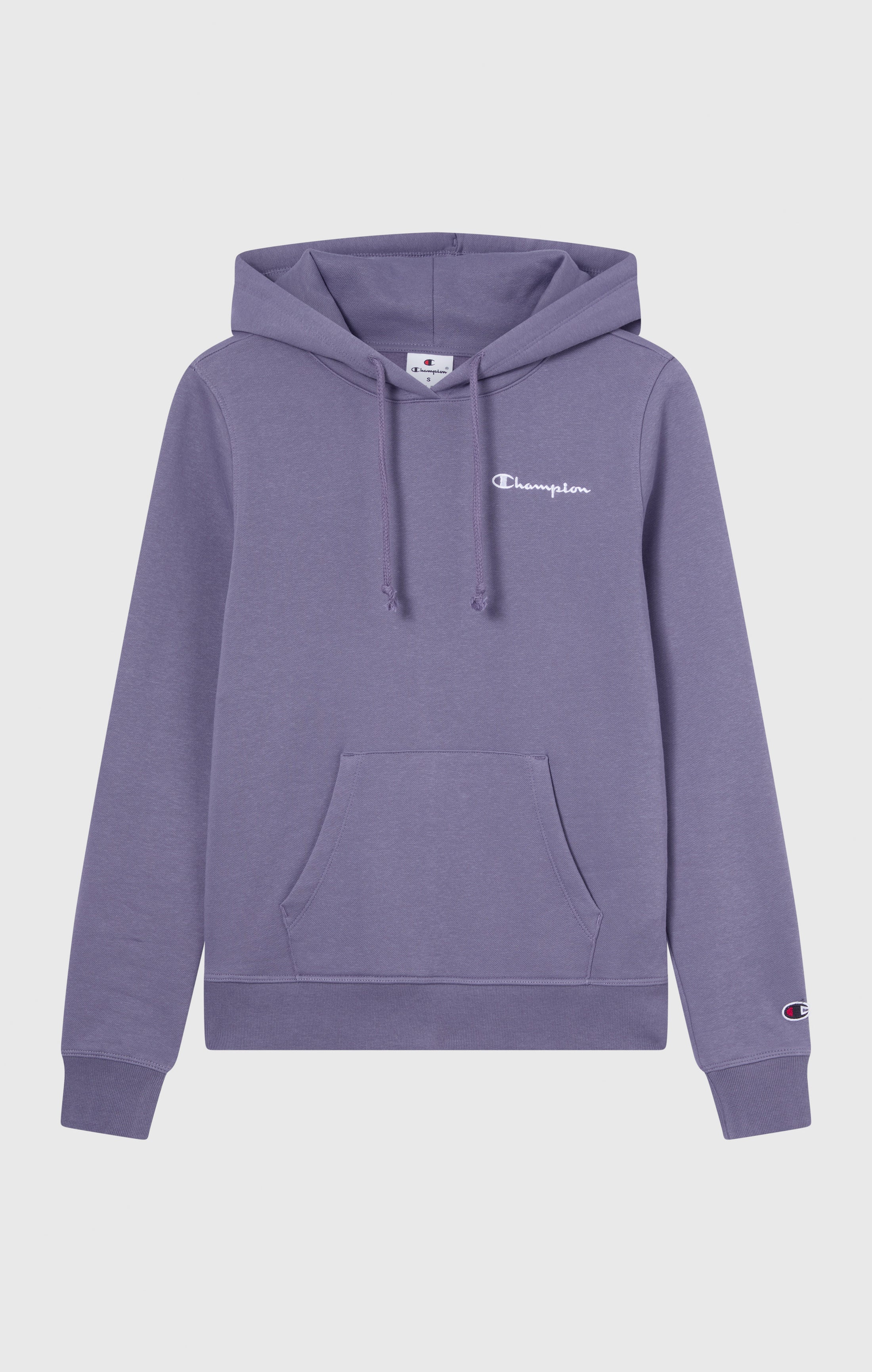 Women’s Fleece Hoodie with Small Embroidered Logo Icons