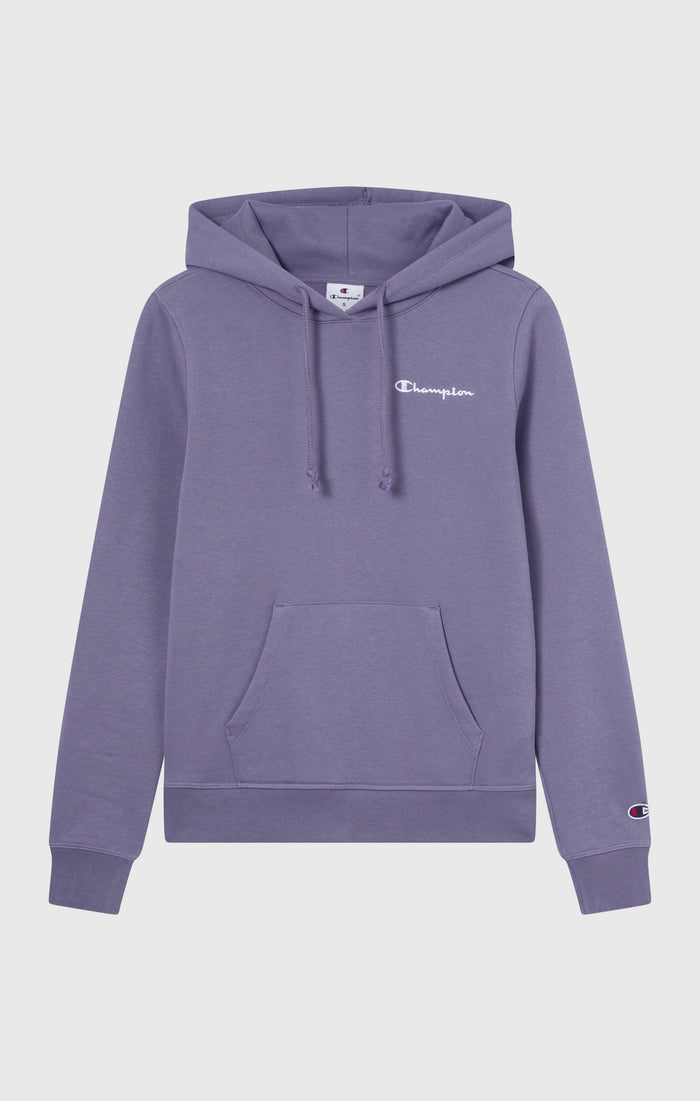 Women’s Fleece Hoodie with Small Embroidered Logo Icons