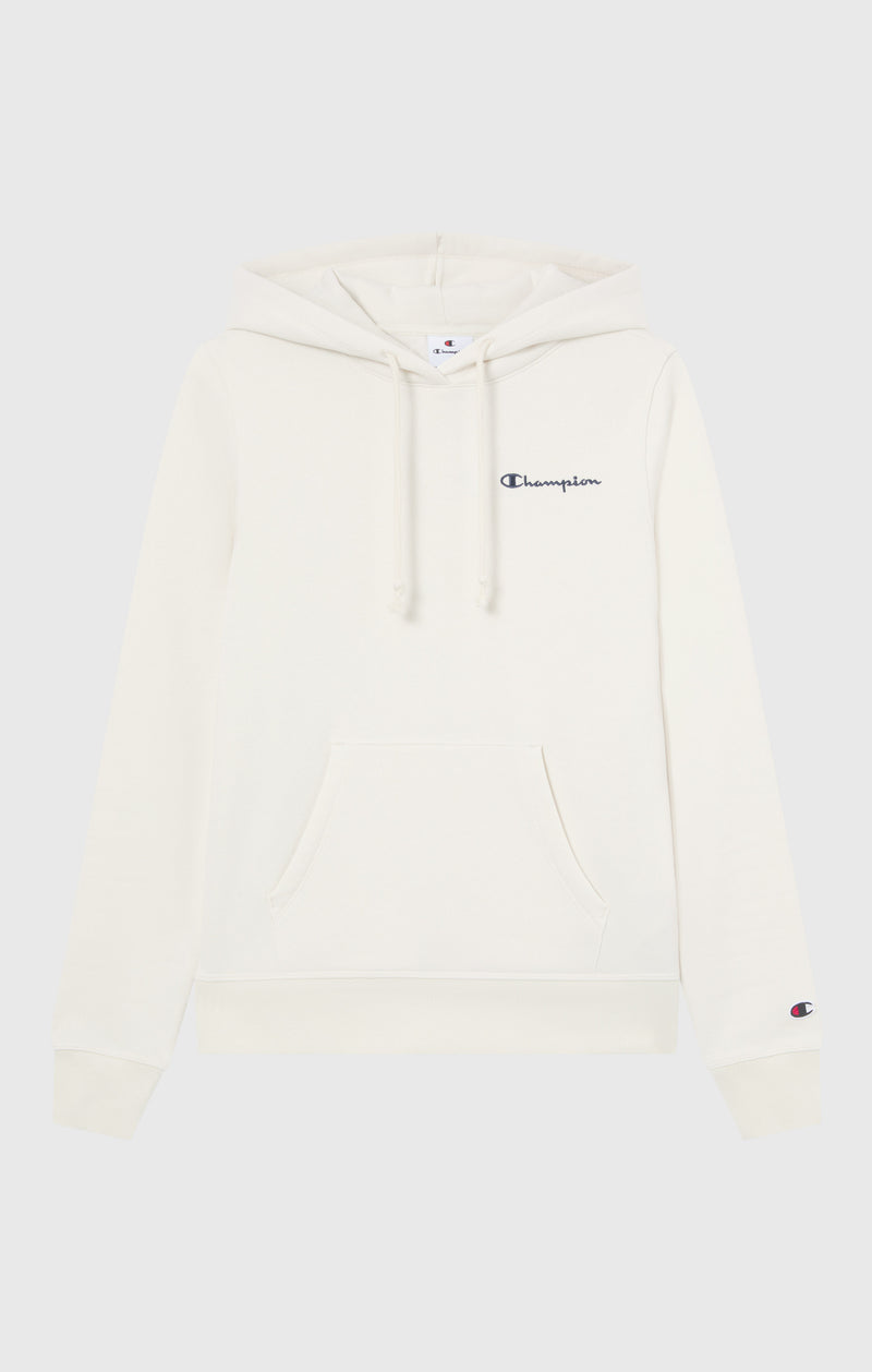 Felpa Con Cappuccio Interno Felpato Con Piccolo Logo Ricamato Icons Da Donna