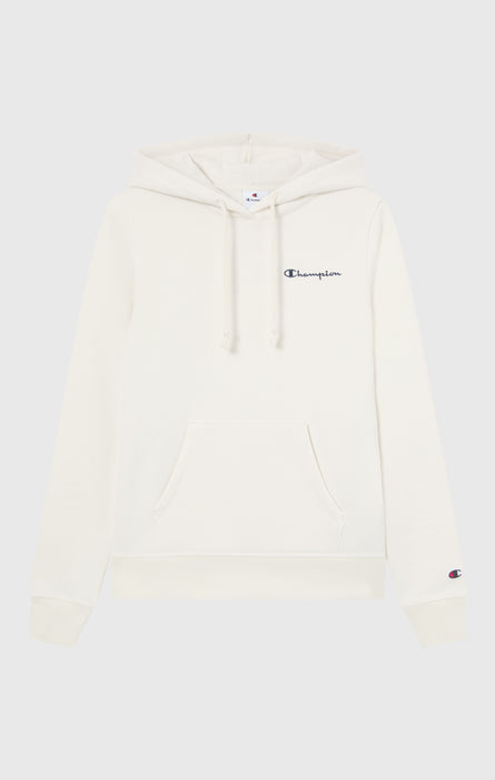 Women’s Fleece Hoodie with Small Embroidered Logo Icons