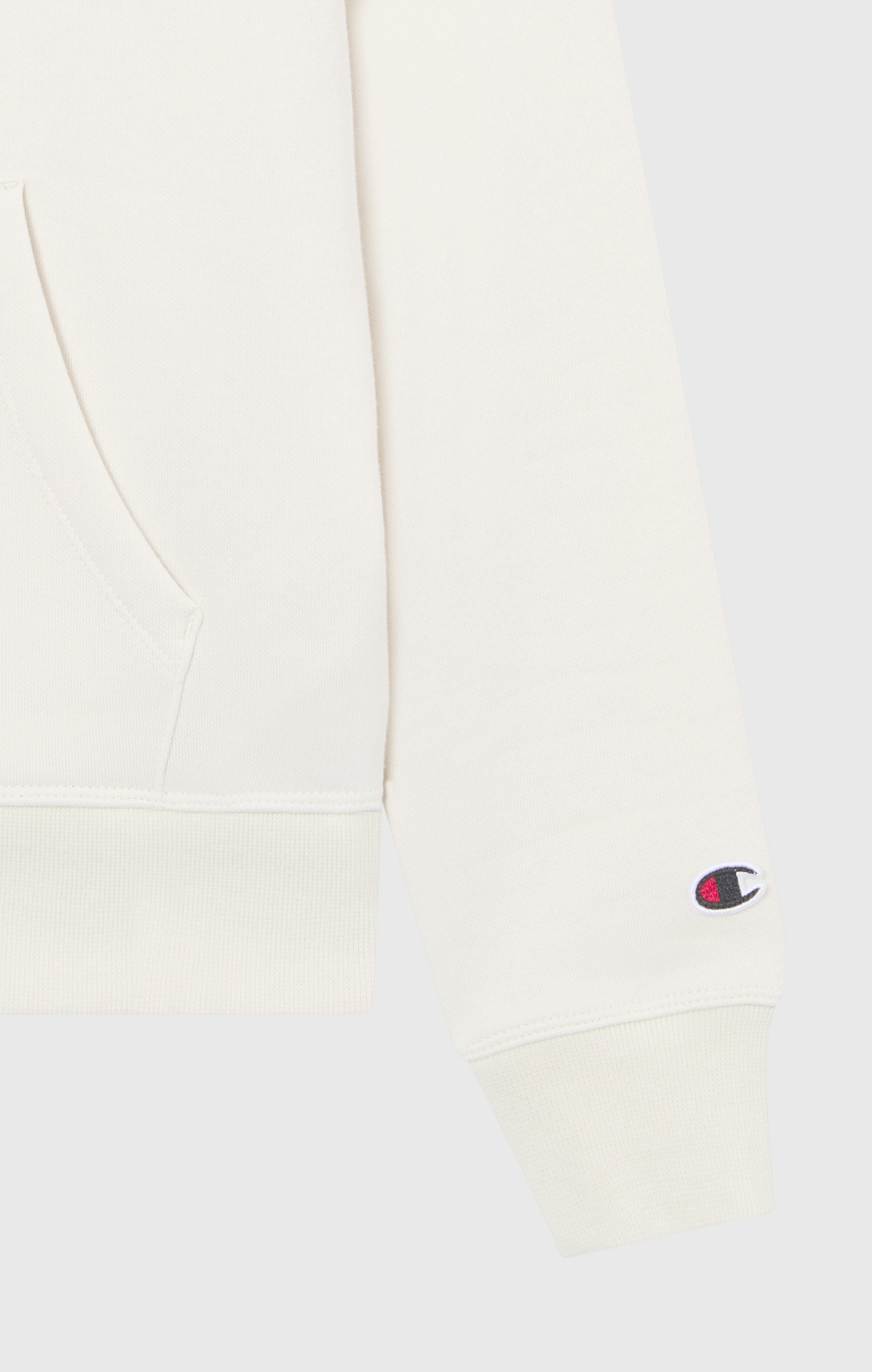 Felpa Con Cappuccio Interno Felpato Con Piccolo Logo Ricamato Icons Da Donna