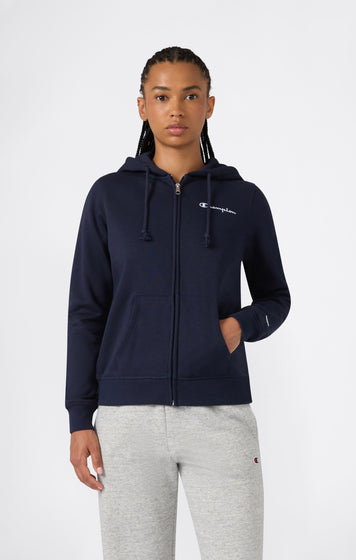 Women's Full Zip Fleece Hoodie Icons