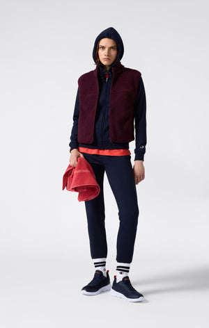 Women's Full Zip Fleece Hoodie Icons