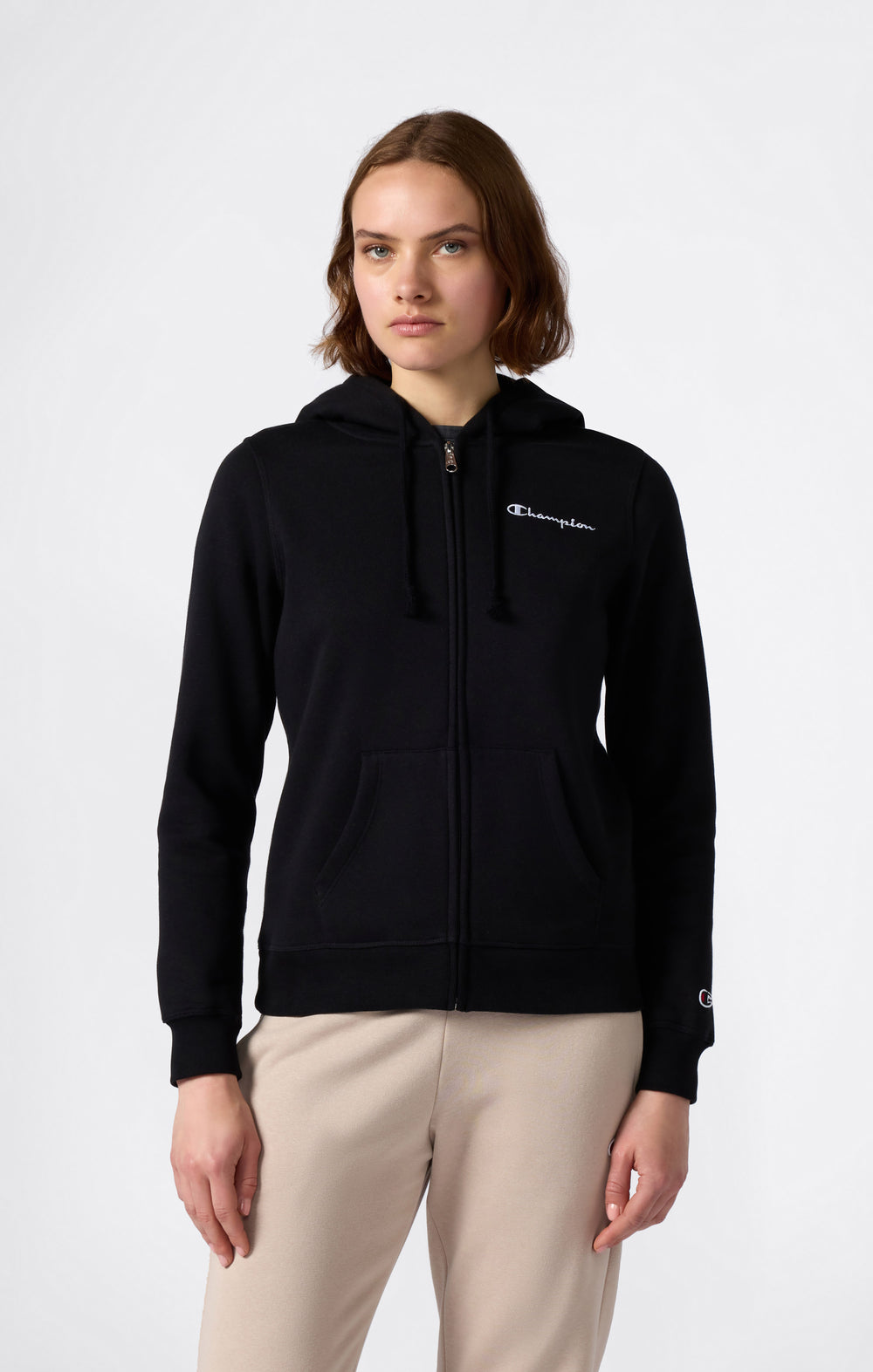 Sudadera Con Cremallera Completa Con Interior Afelpado Icons Para Mujer